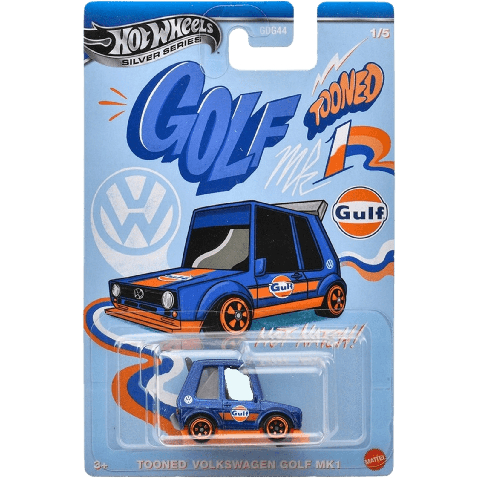 Noppo Gulf Racing - Tooned Volkswagen Golf MKI Racing