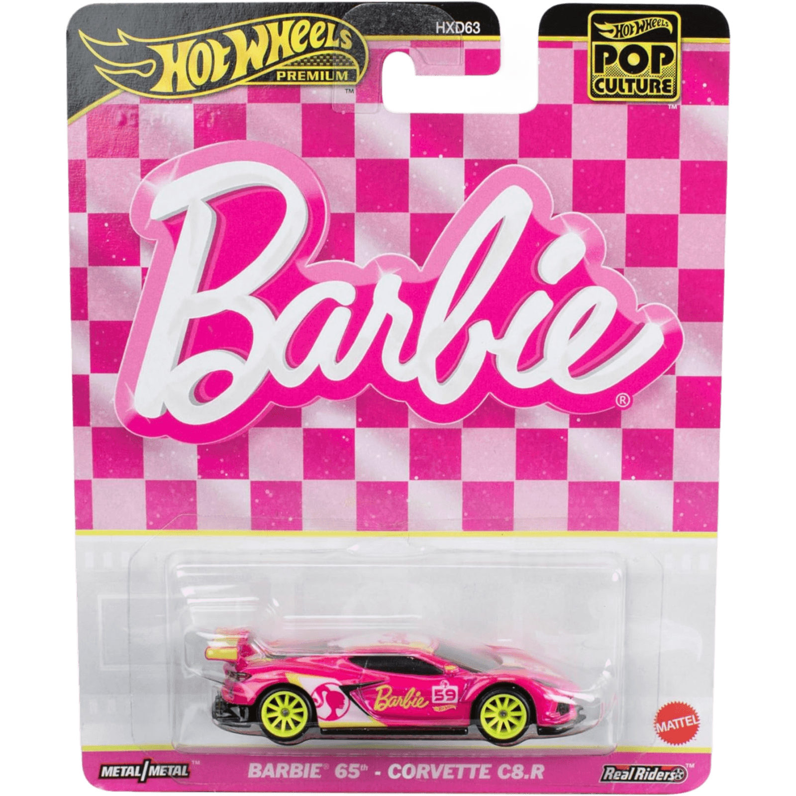 Pop Culture - Barbie 65th Anniversary Chevrolet Corvette C8.R