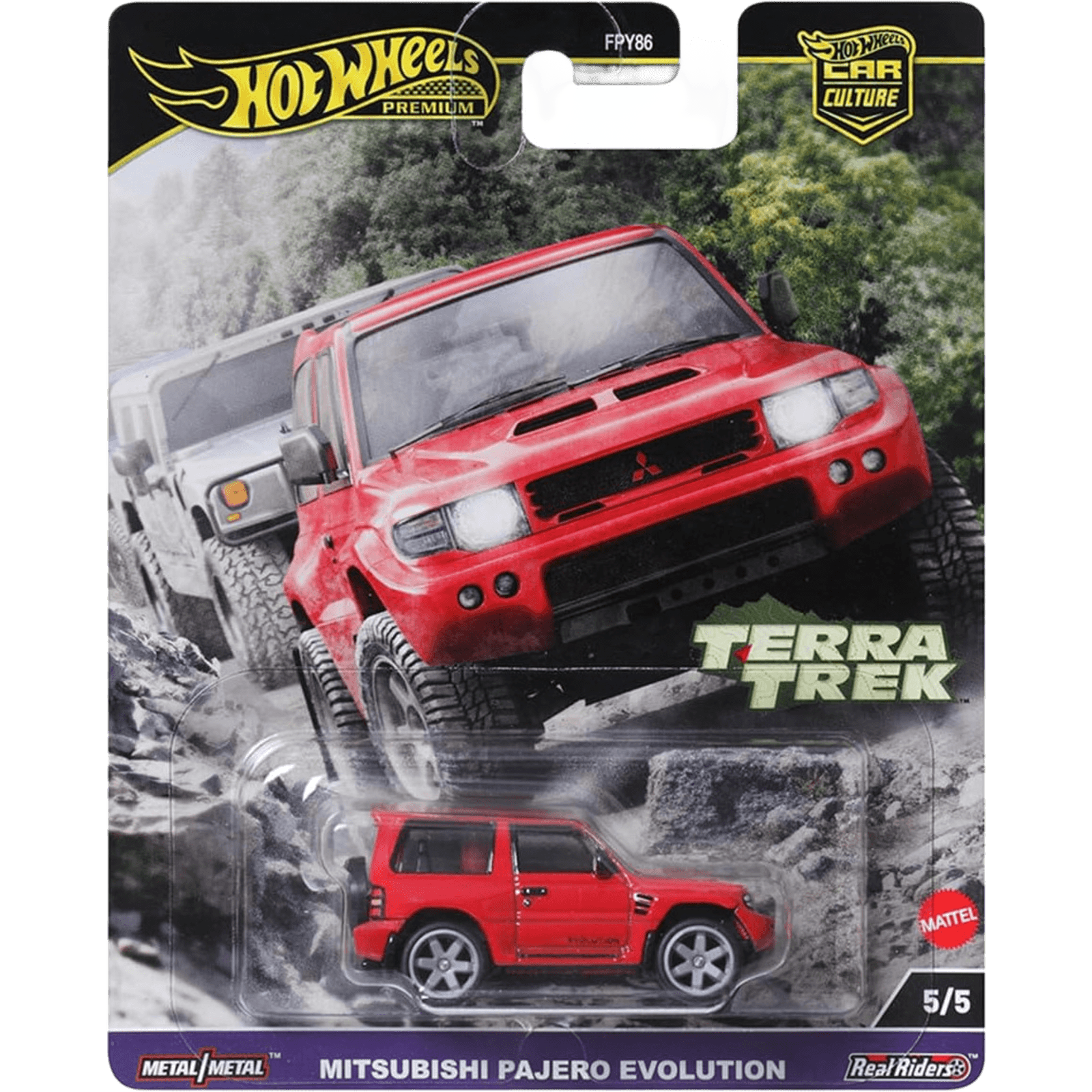 Car Culture - Terra Trek - Mitsubishi Pajero Evolution Red