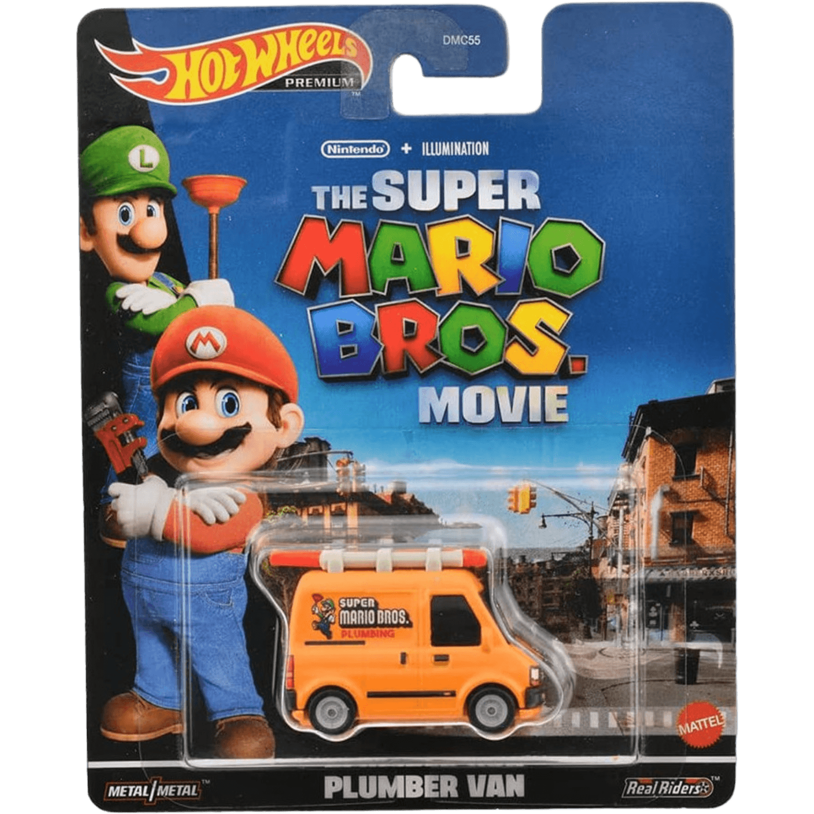 Retro Entertainment - Mario Bros Plummer Van
