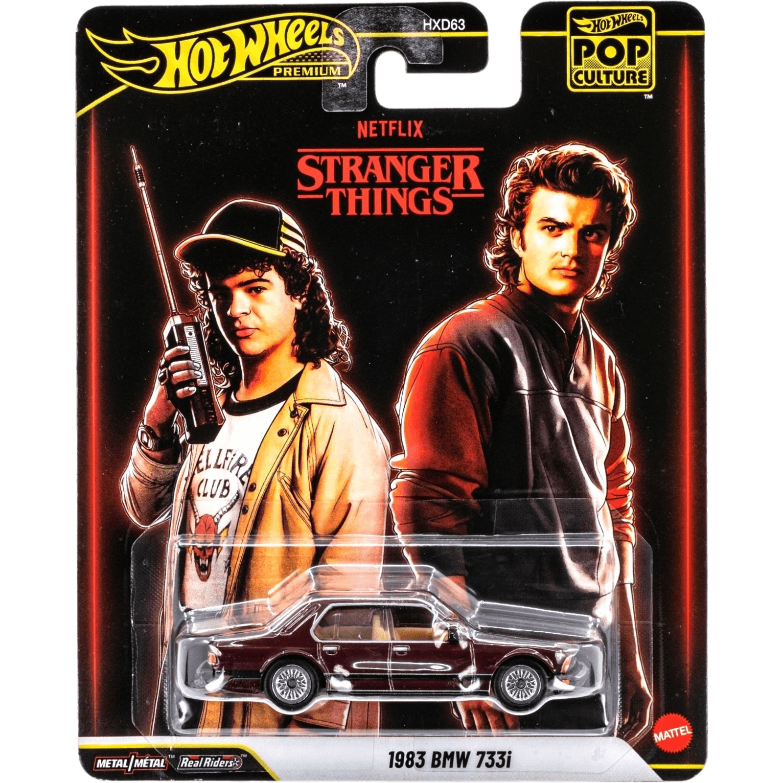 Pop Culture Stranger Things BMW 733i