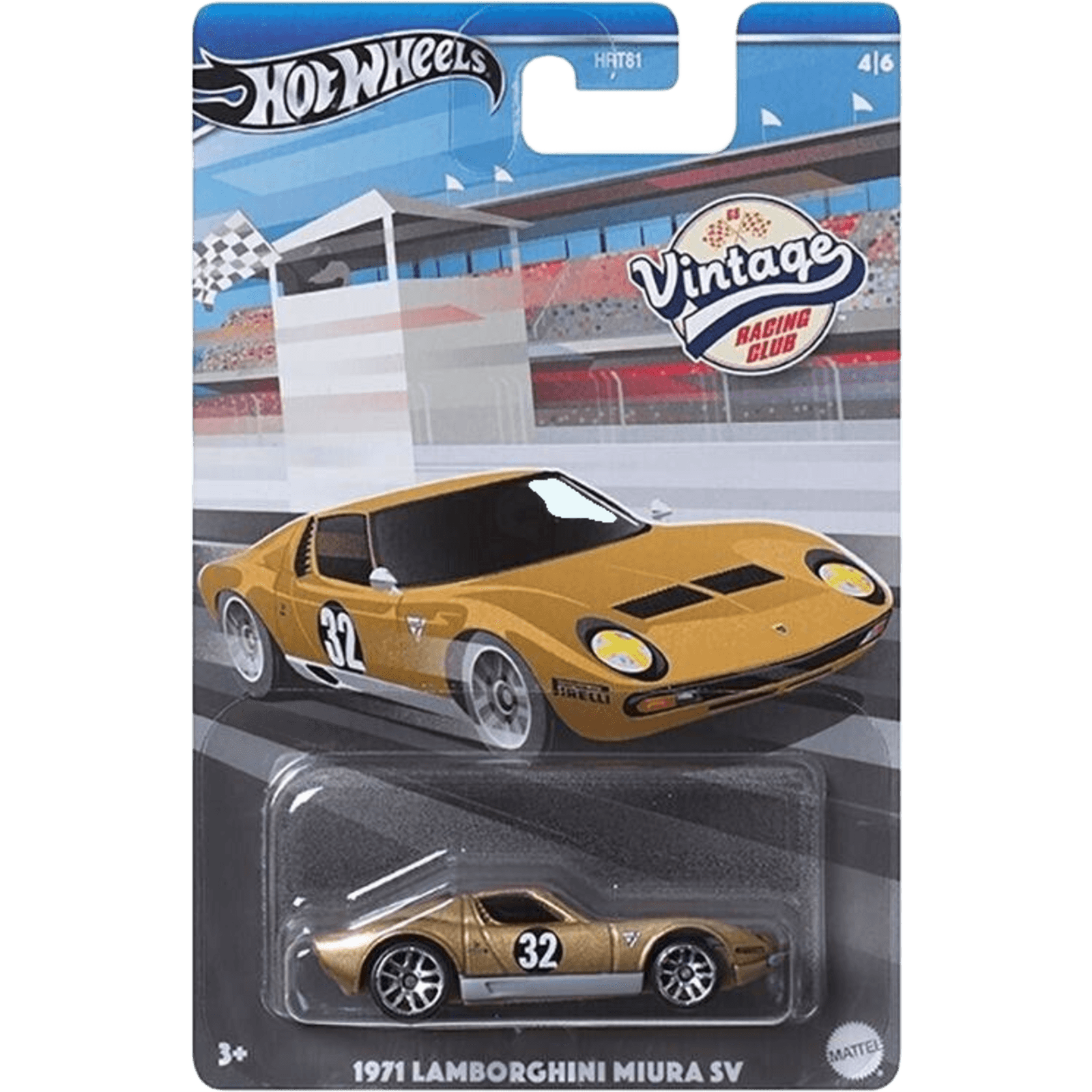 Vintage Racing 1971 Lamborghini Miura SV
