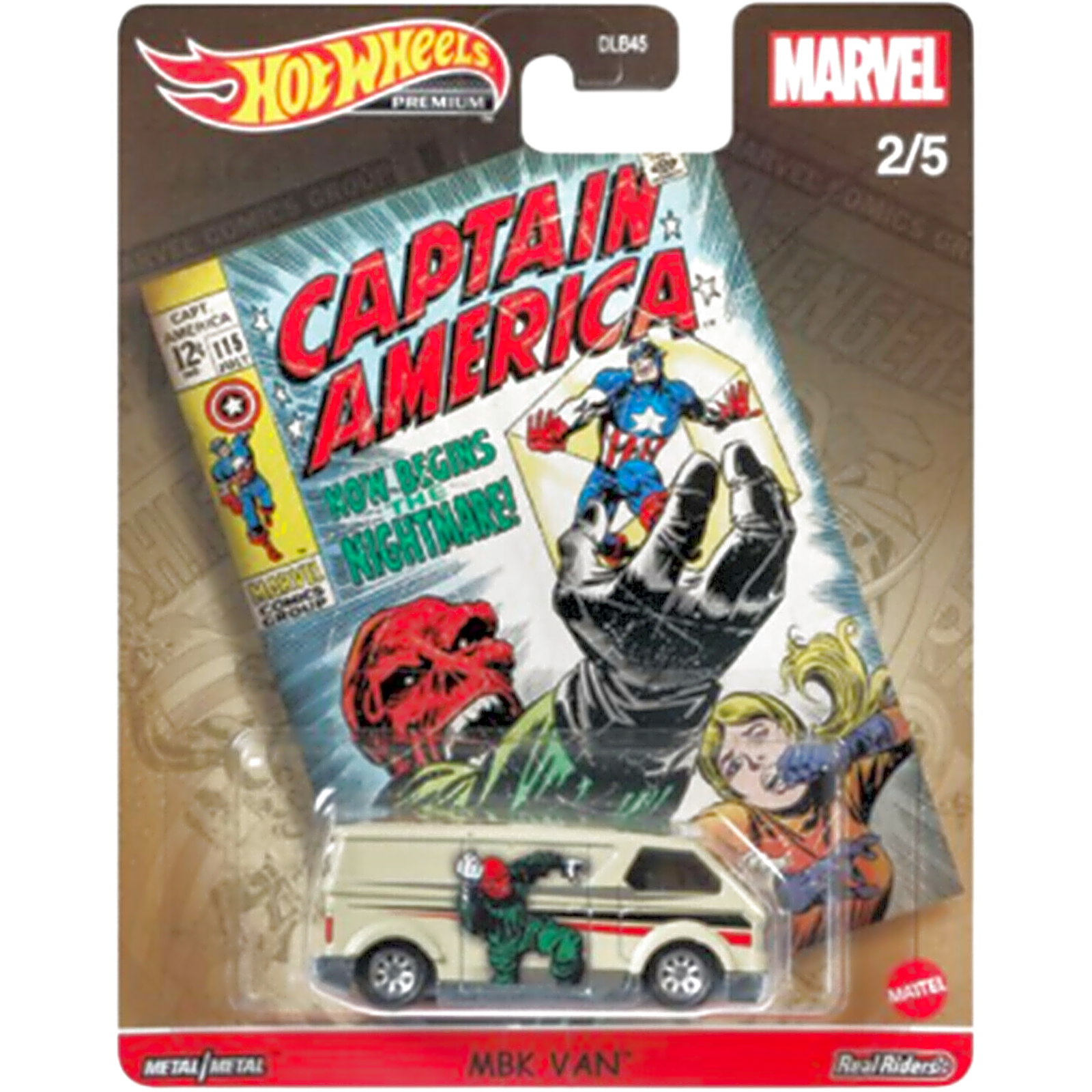 Pop Culture Marvel Captain America MBK Van