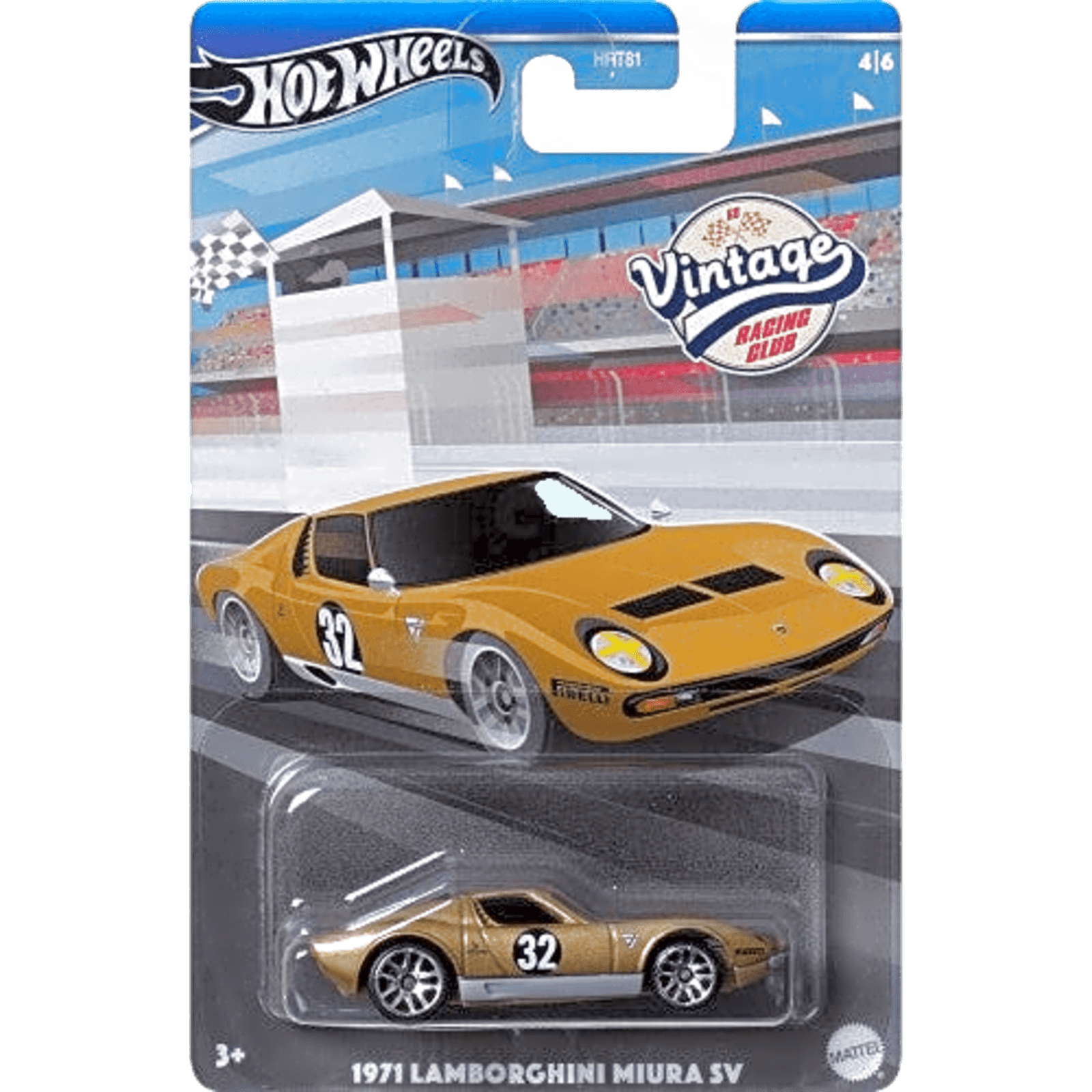 Mainline 1971 Vintage Racing Club Lamborghini Miura SV