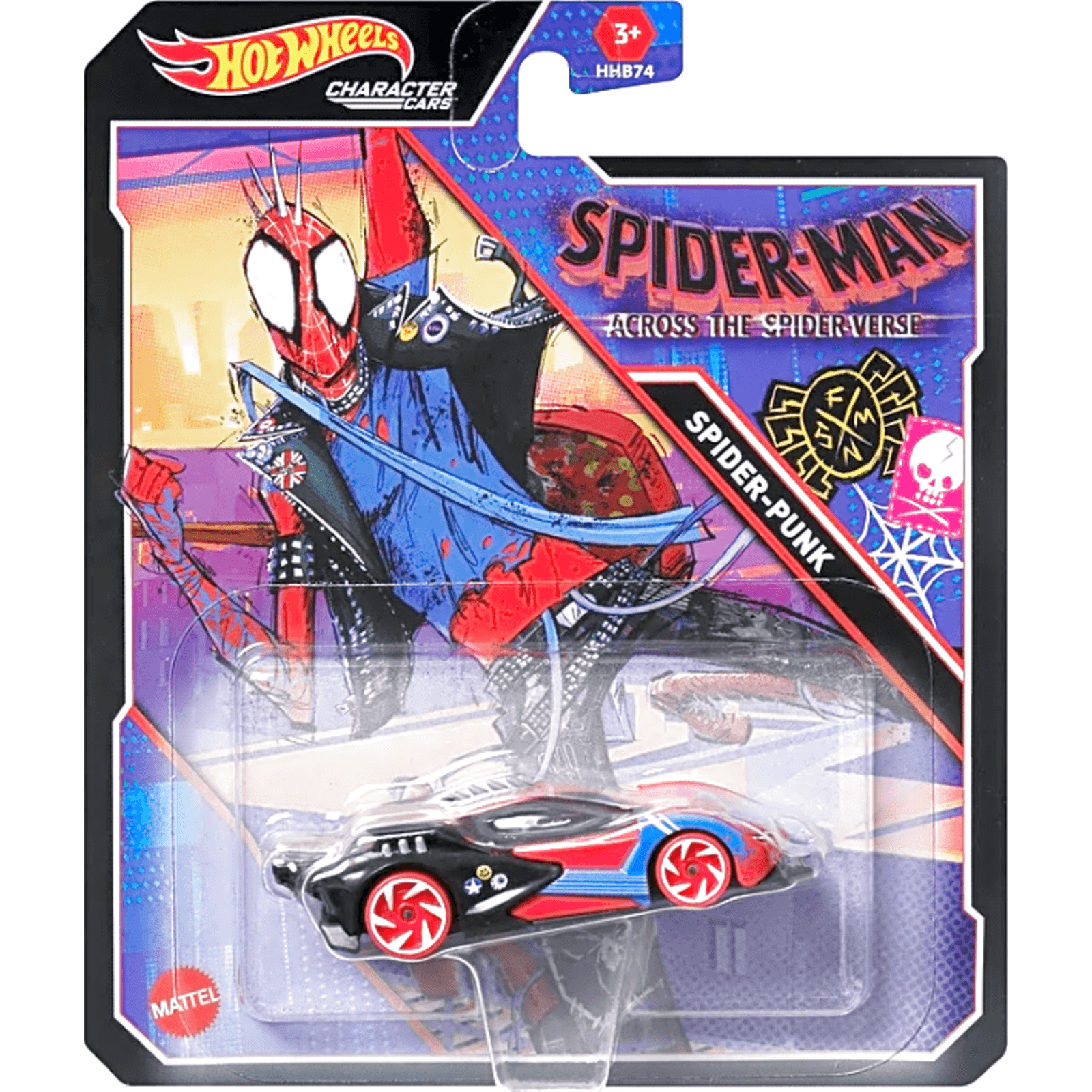 Character Cars Marvel Spider-Punk
