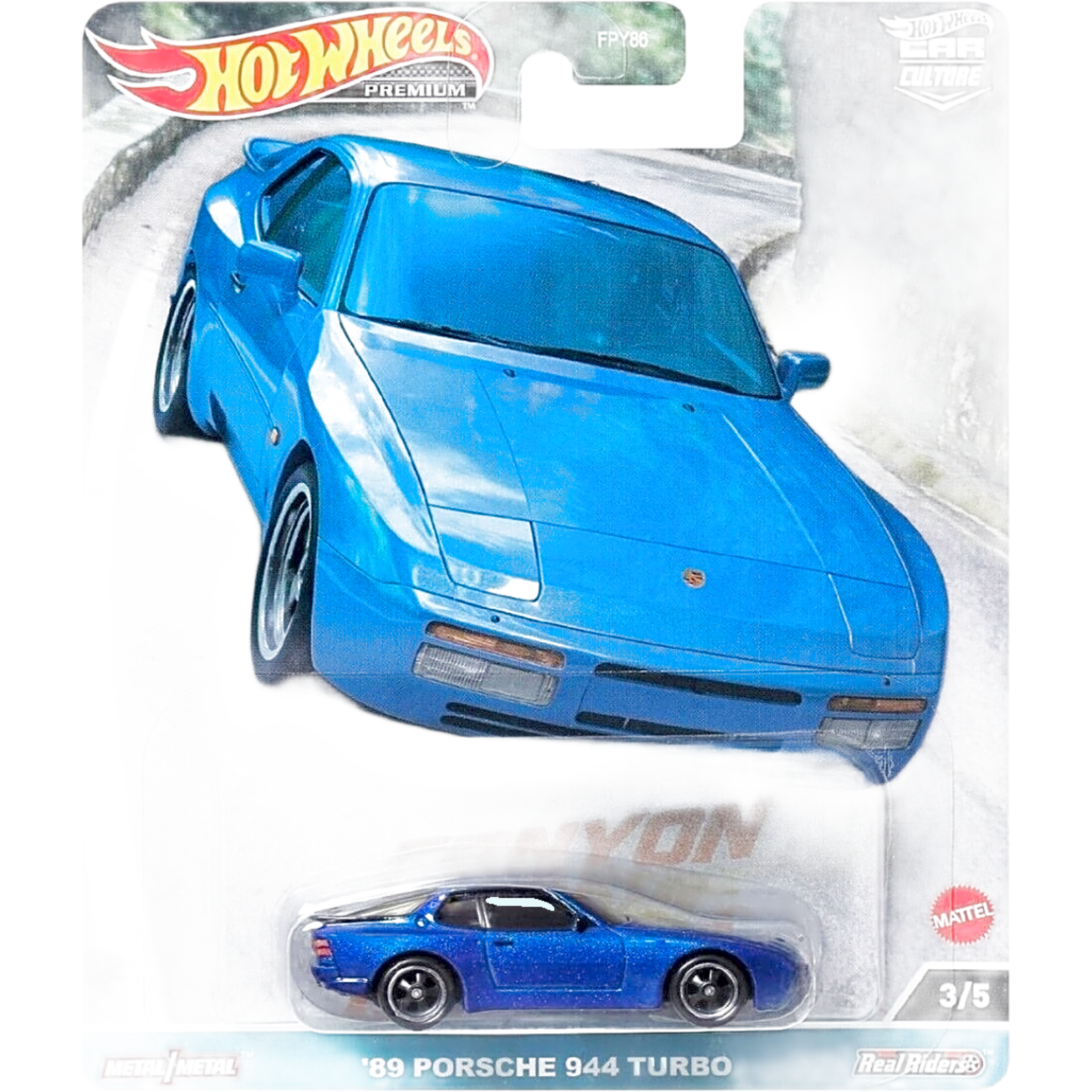 Car Culture 1989 Canyon Warriors Porsche 944 Turbo