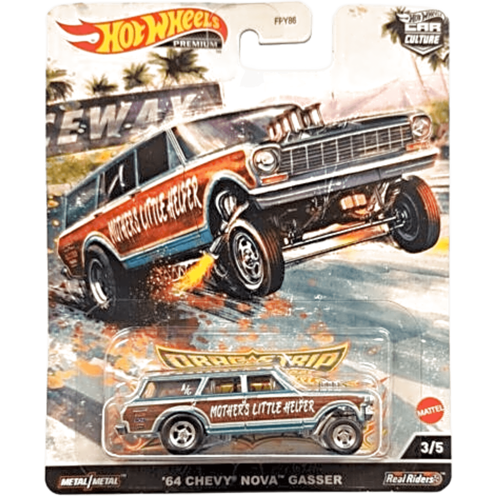Car Culture 1964 Dragstrip Demons Chevy Nova Gasser
