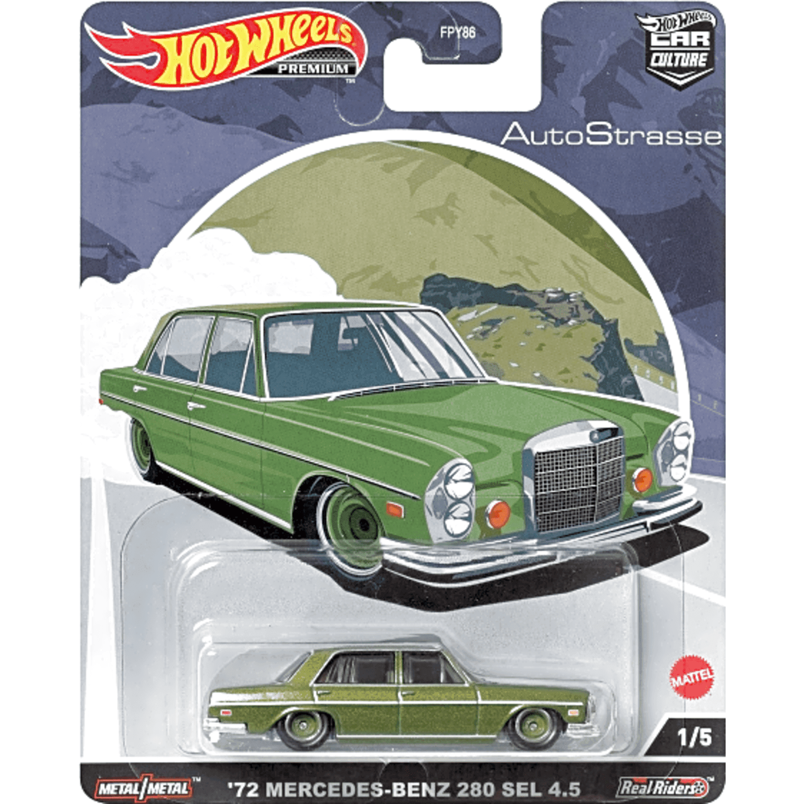 Car Culture 1972 Autostrasse Mercedes-Benz 280 SEL 4.5