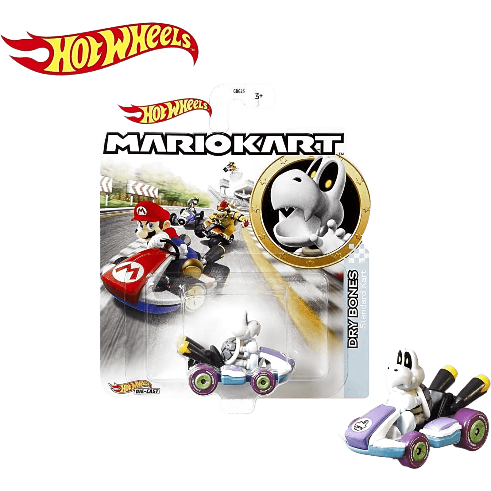 Character Cars Mario Kart Dry Bones Standard Kart