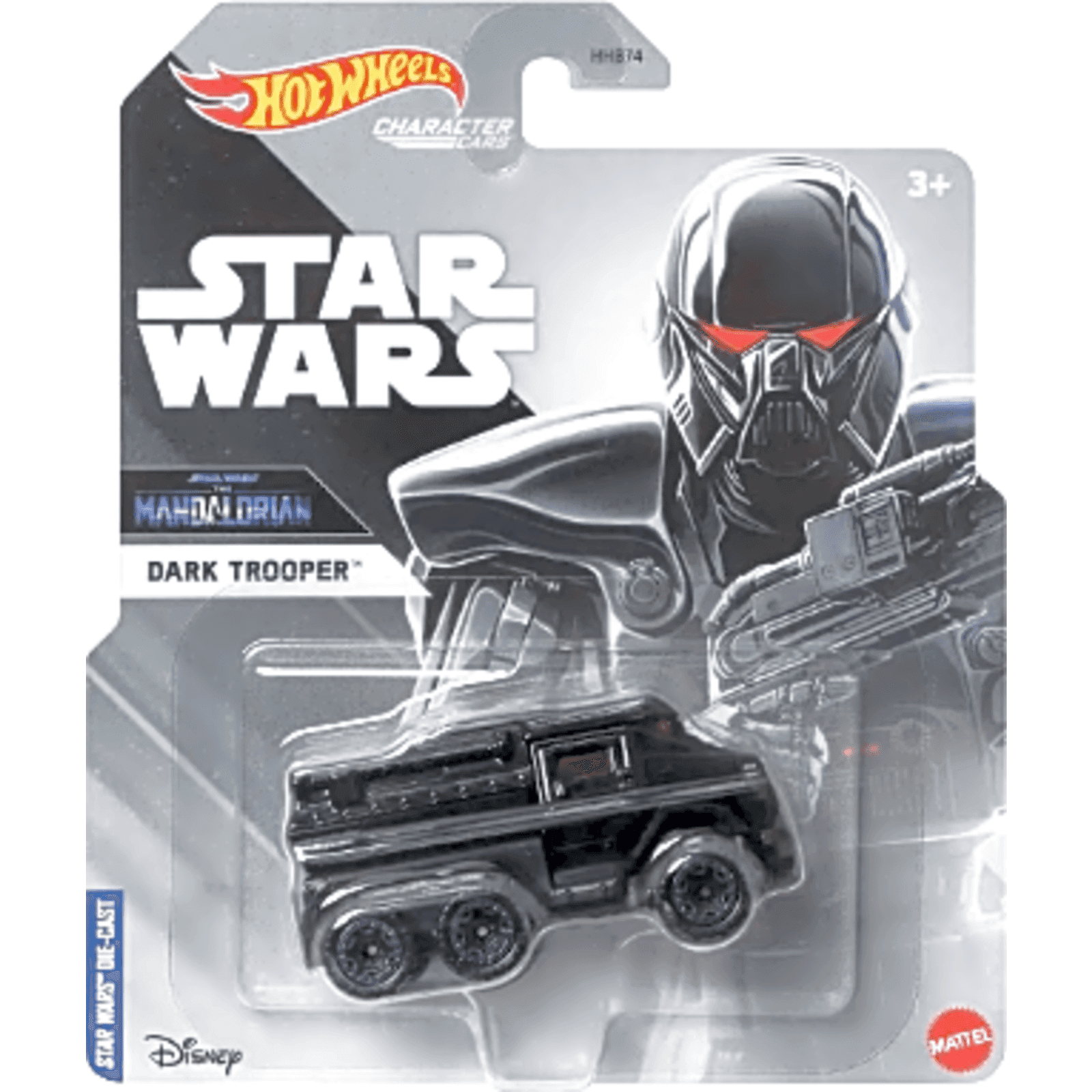 Character Cars Star Wars The Mandalorian Dark Trooper