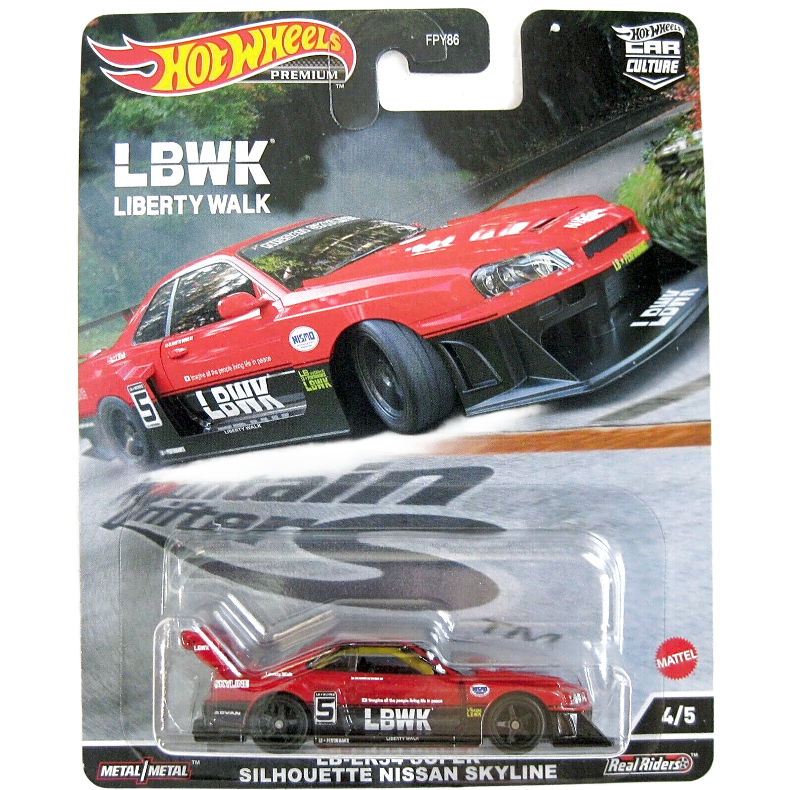 Car Culture Mountain Drifters LB-ER34 Super Silhouette Nissan Skyline