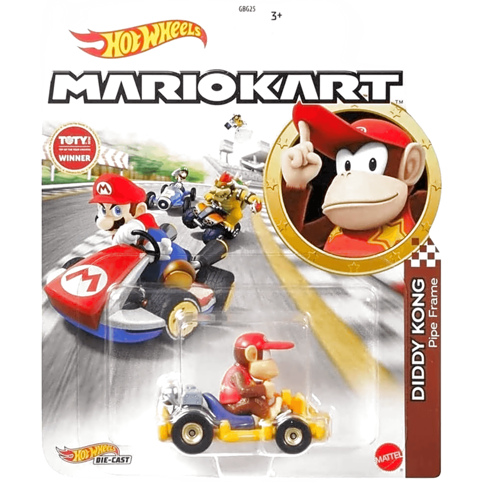 Character Cars Mario Kart Diddy Kong Pipe Frame