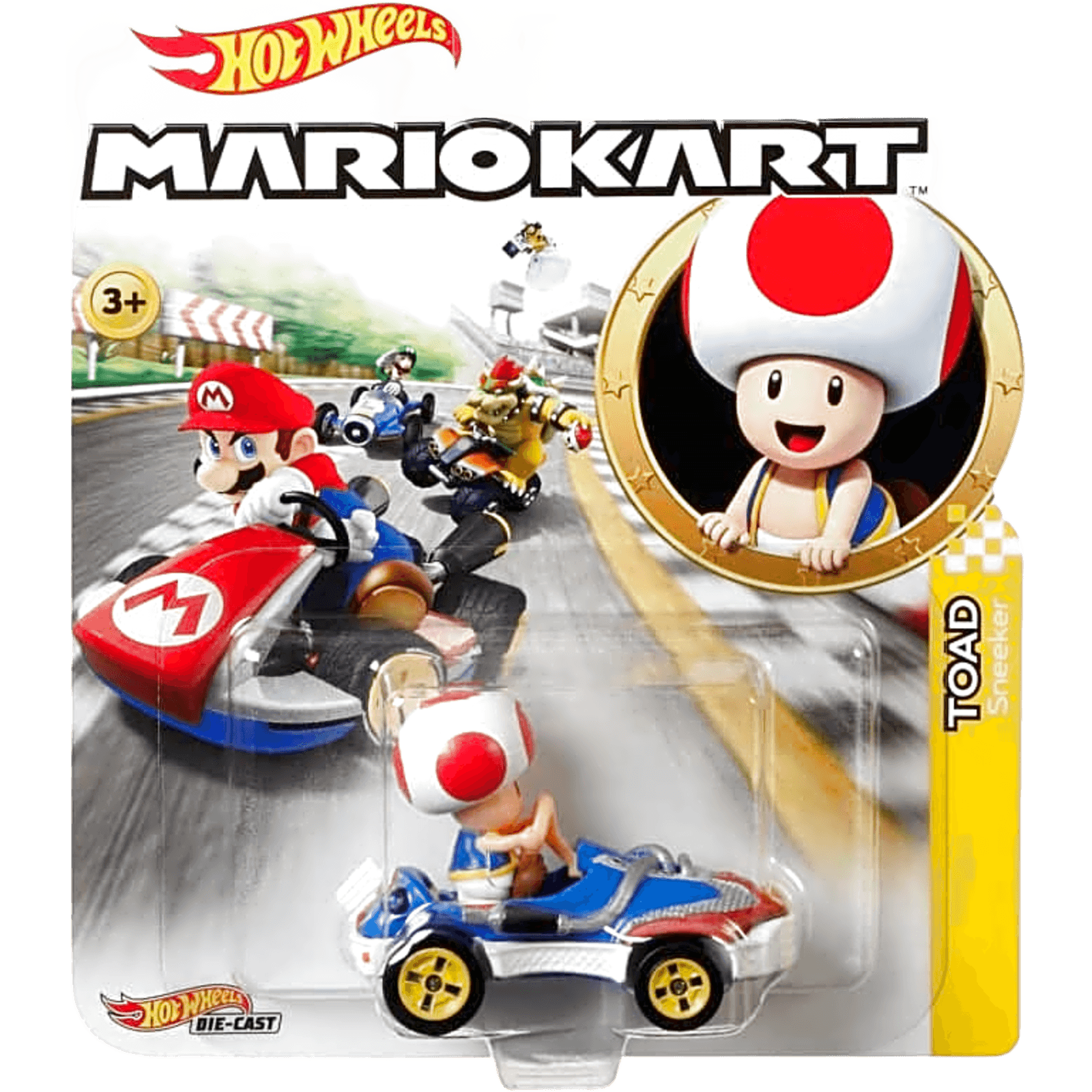 Character Cars Mario Kart Toad Sneeker