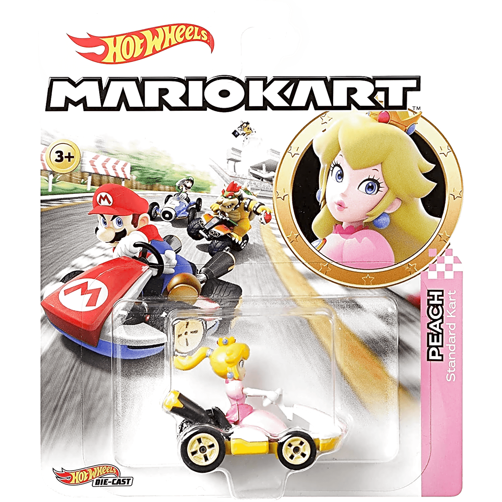 Character Cars Mario Kart Princess Peach standard cart
