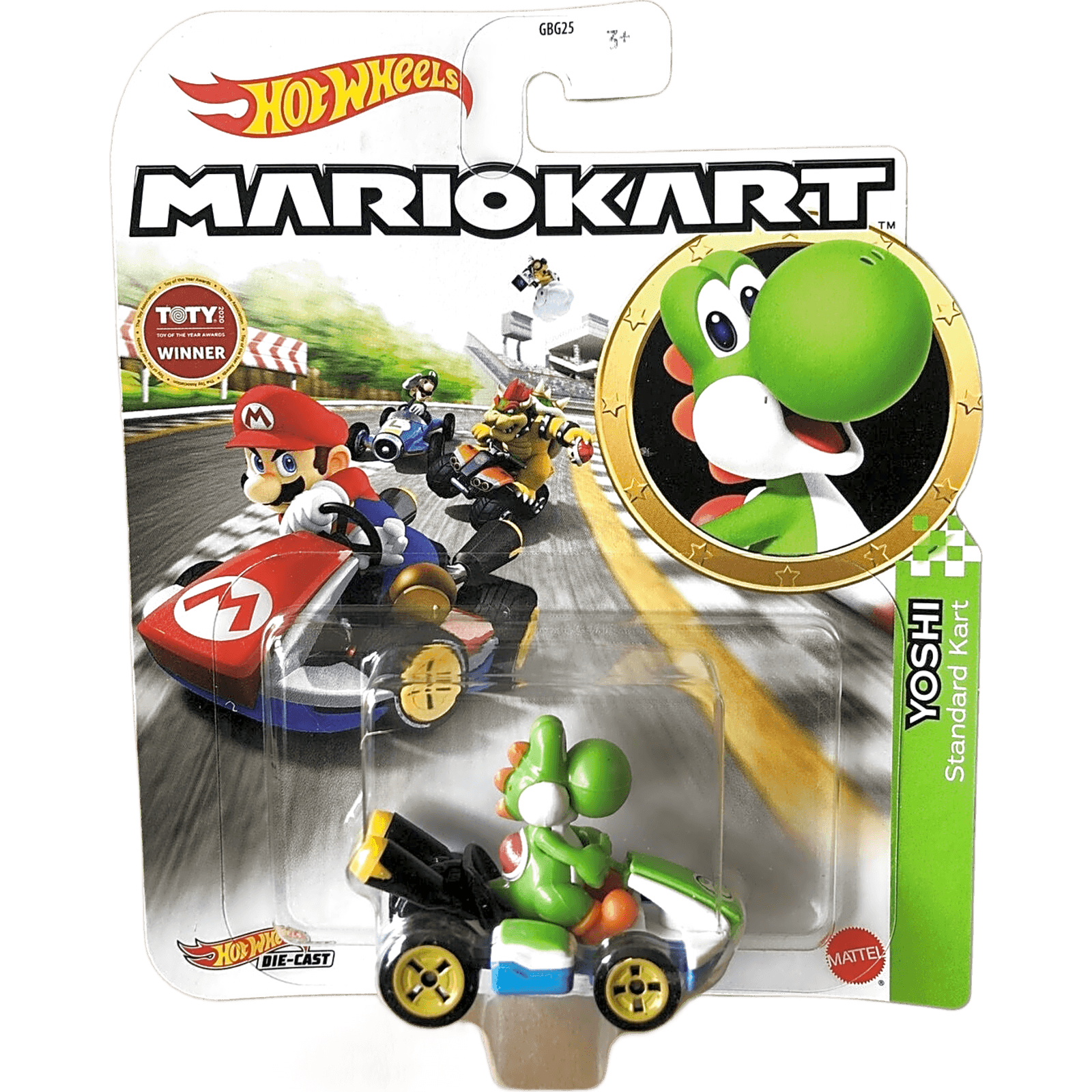 Character Cars Mario Kart Yoshi standard cart