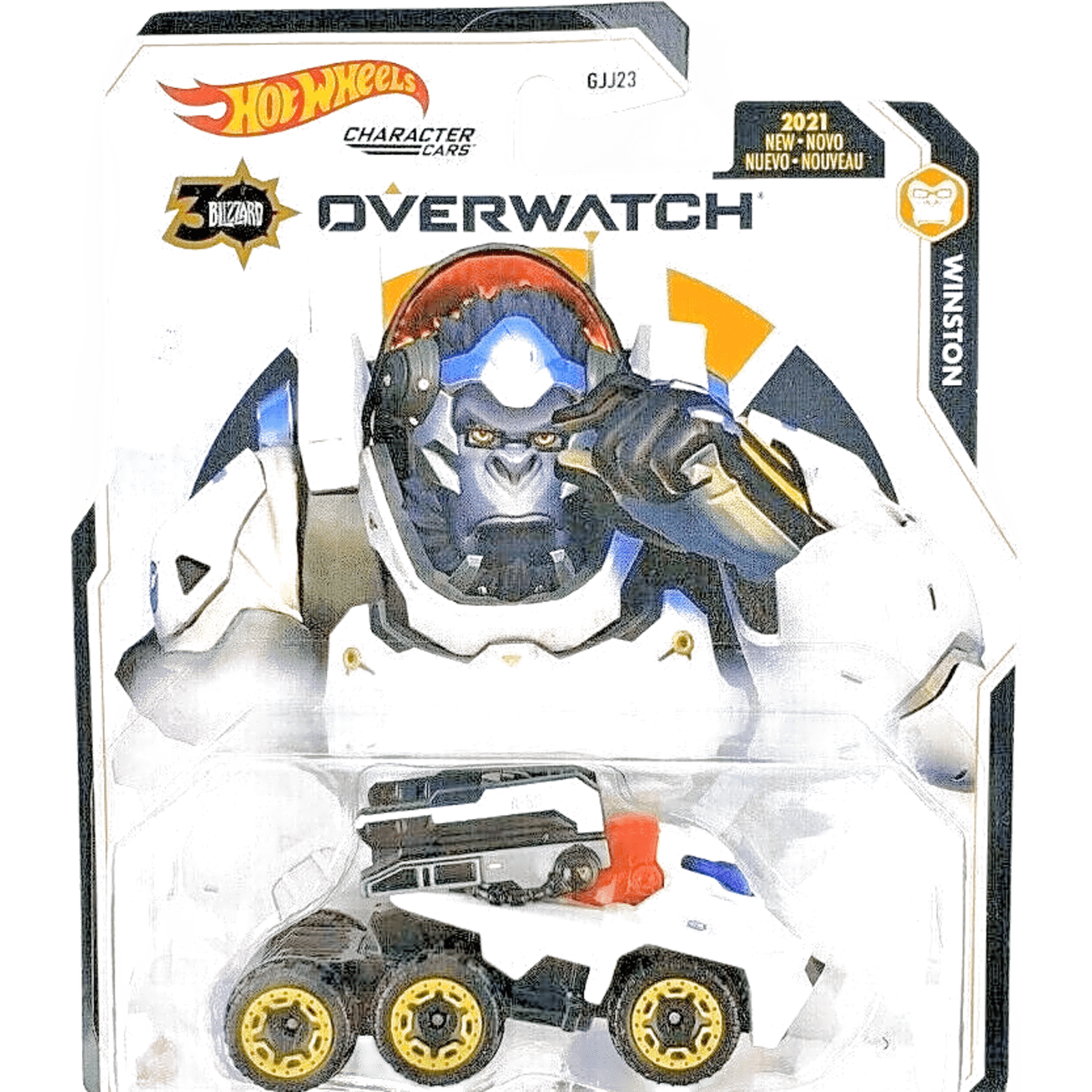 Character Cars Overwatch Winston