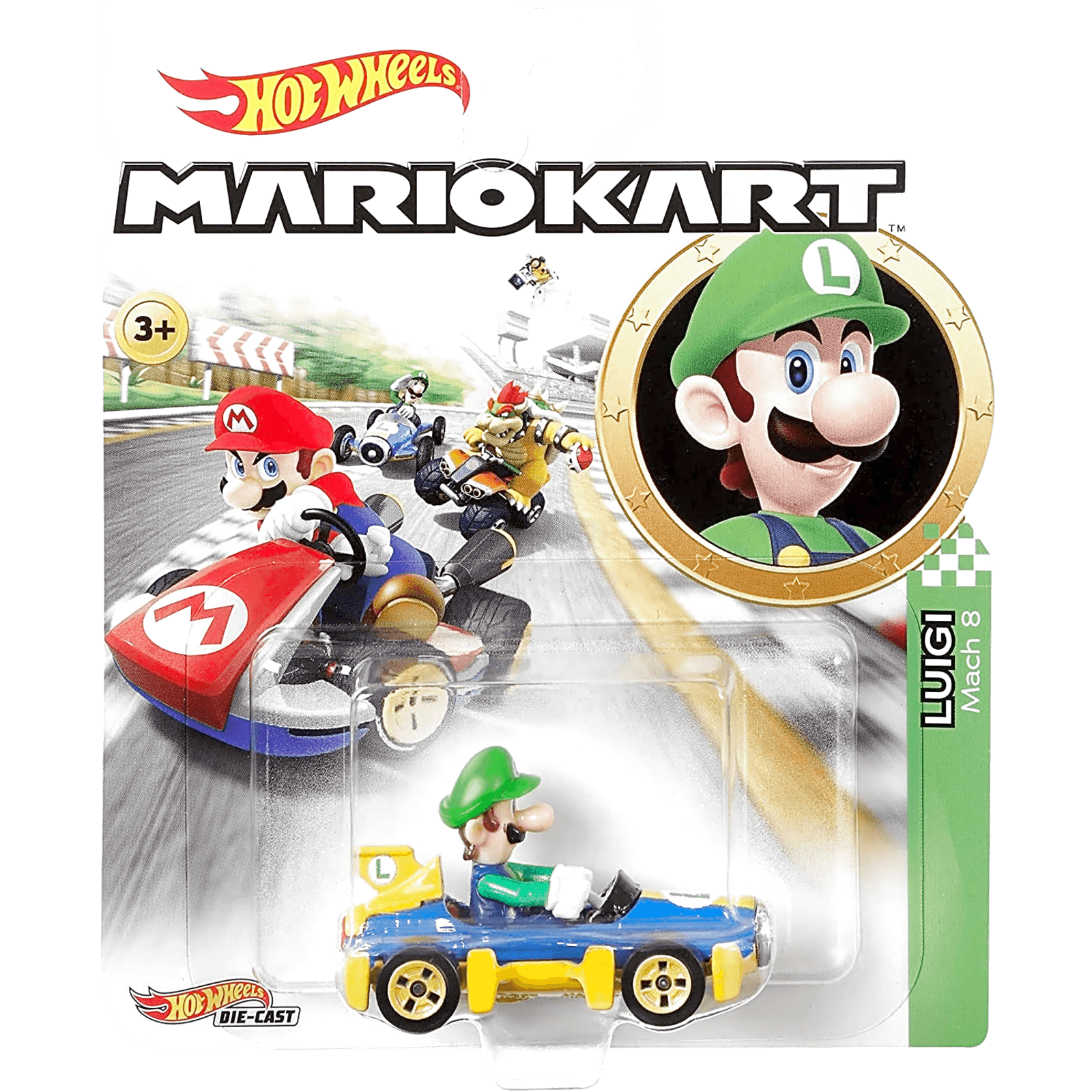 Character Cars Mario Kart Luigi Mach 8