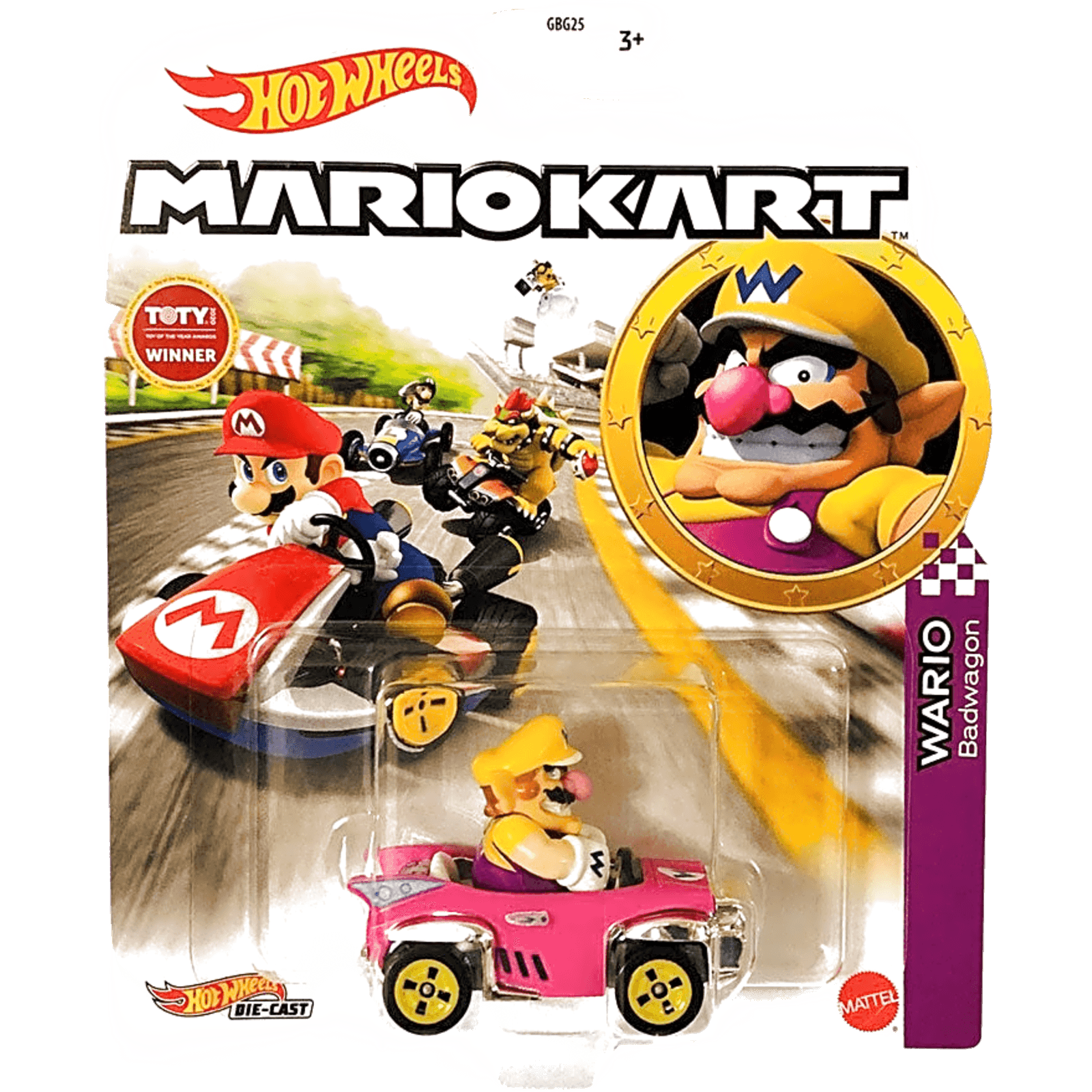 Character Cars Mario Kart Wario Bandwagon
