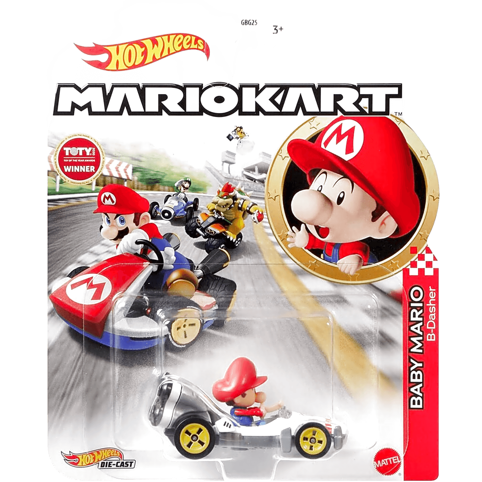 Character Cars Mario Kart Baby Mario B-Dasher