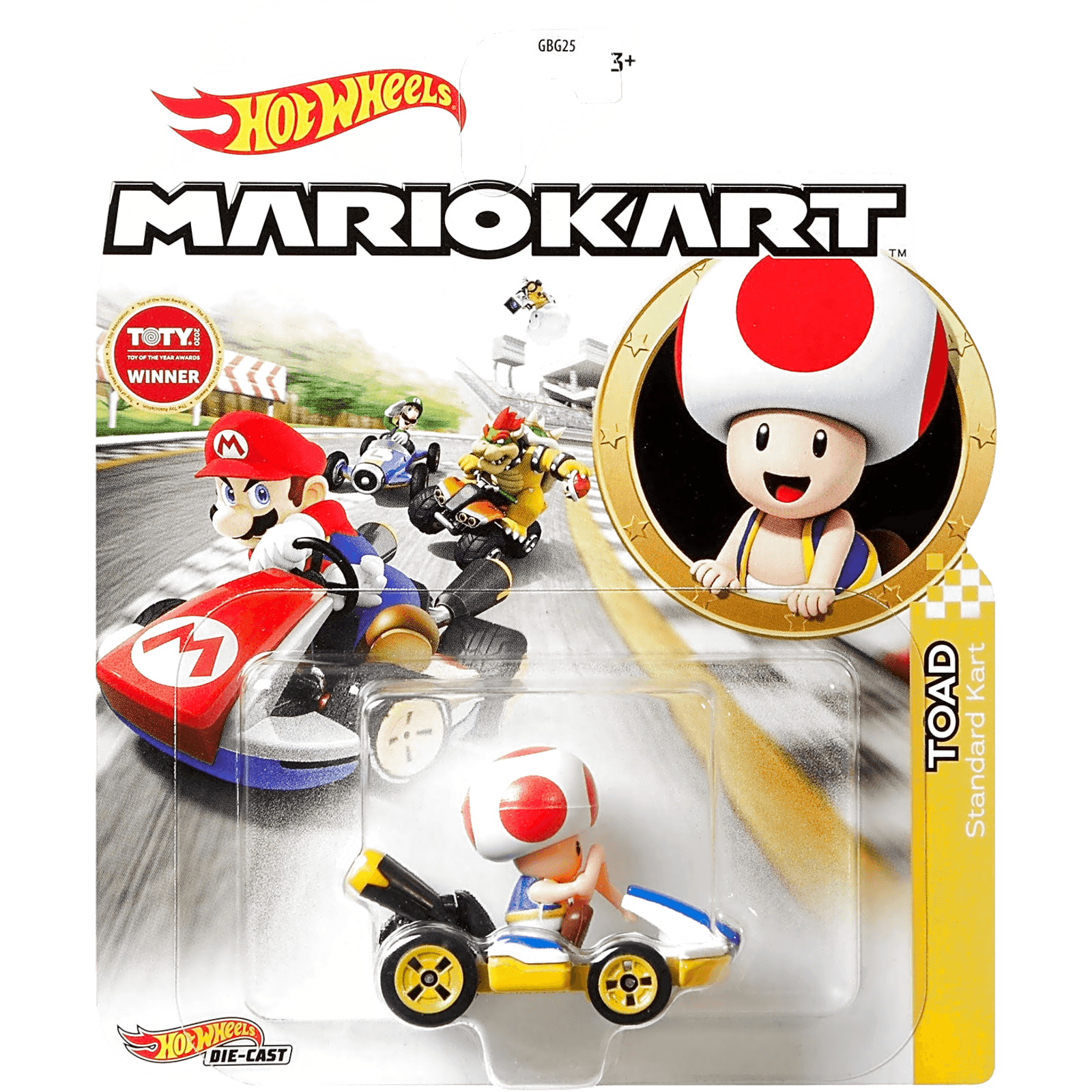 Character Cars Mario Kart Toad standard cart