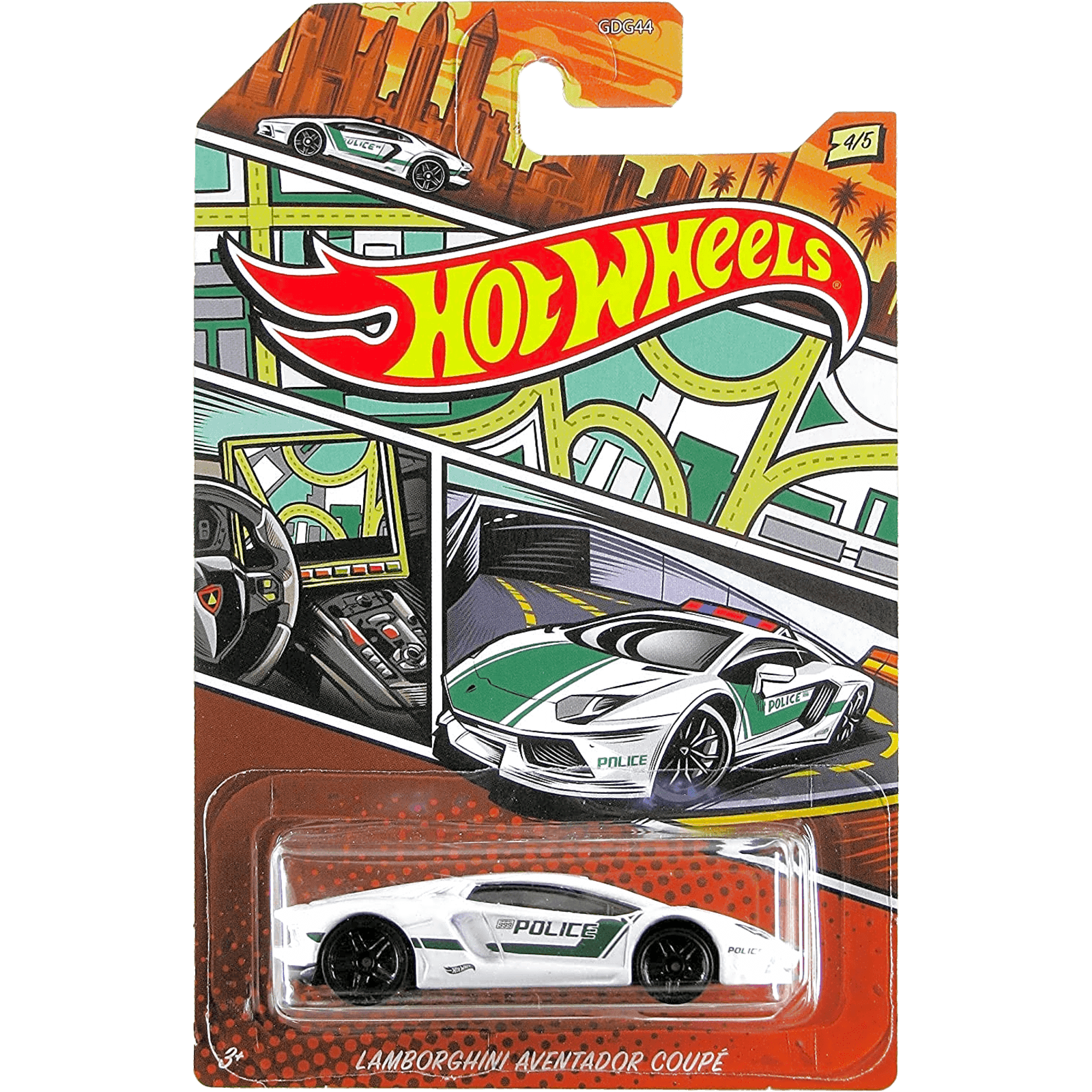 Mainline Police Series Lamborghini Aventador Coupe