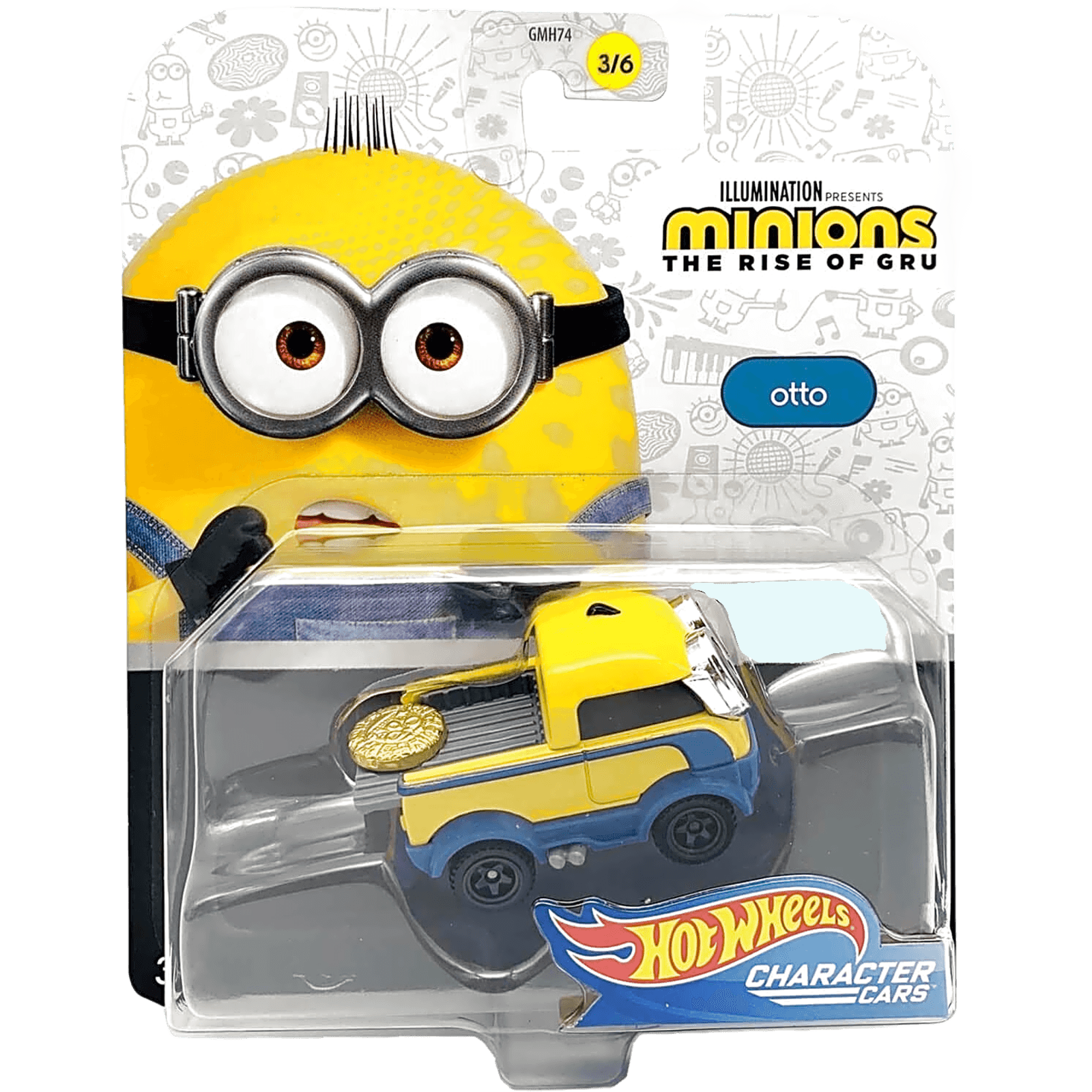 Character Cars Minion Otto