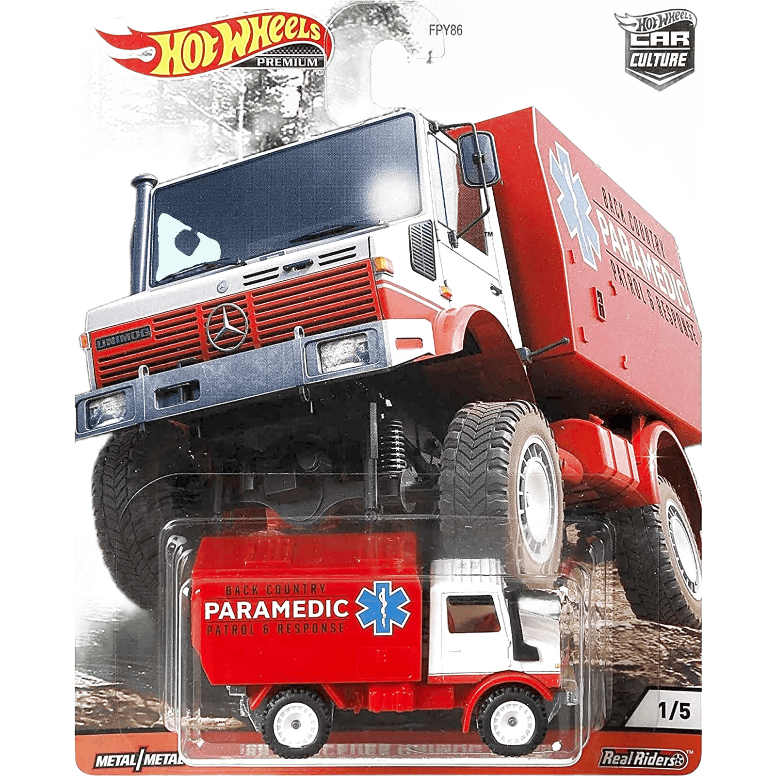 Car Culture 1988 Wild Terrain Mercedes Unimog U1300