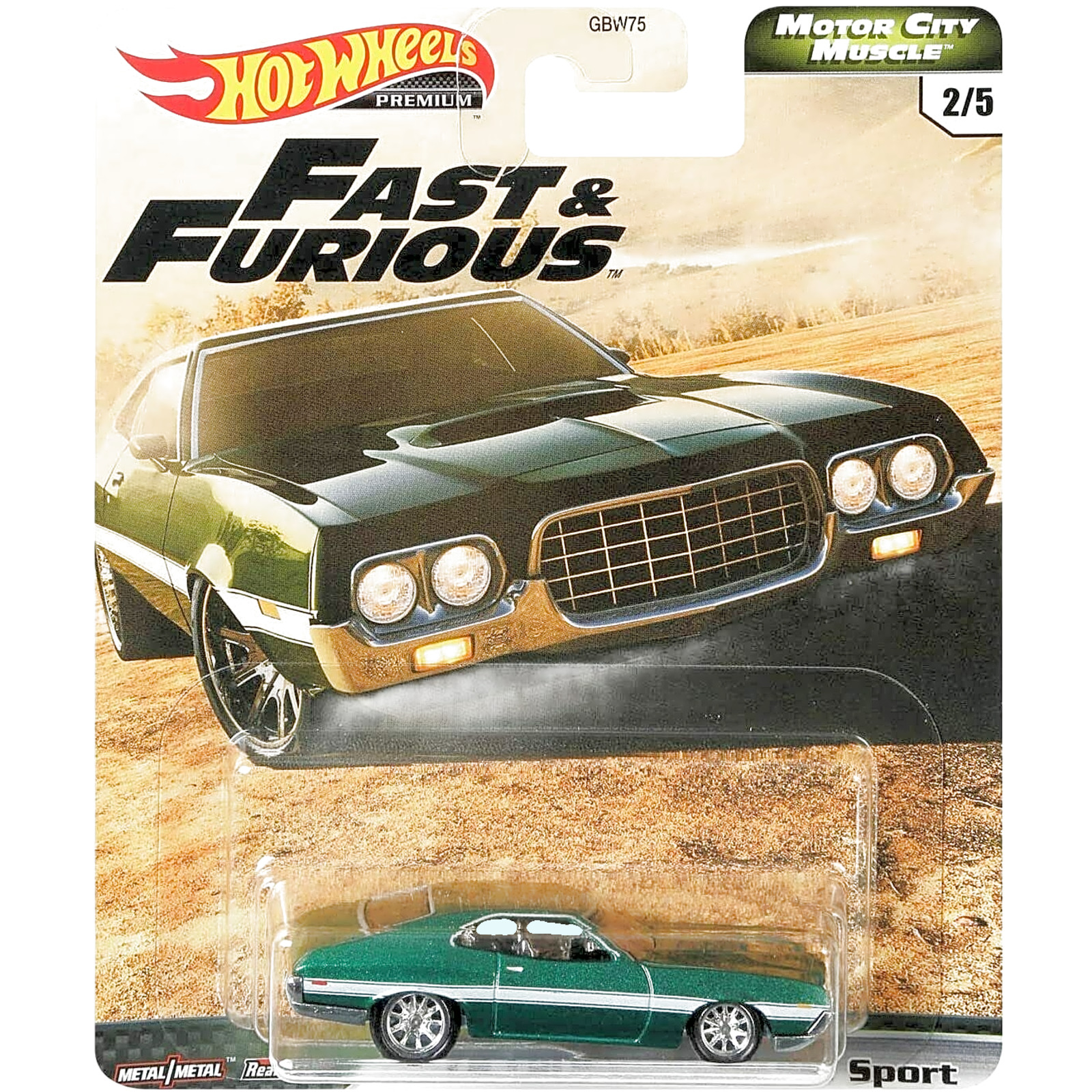 Fast & Furious 1972 Ford Gran Torino Sport