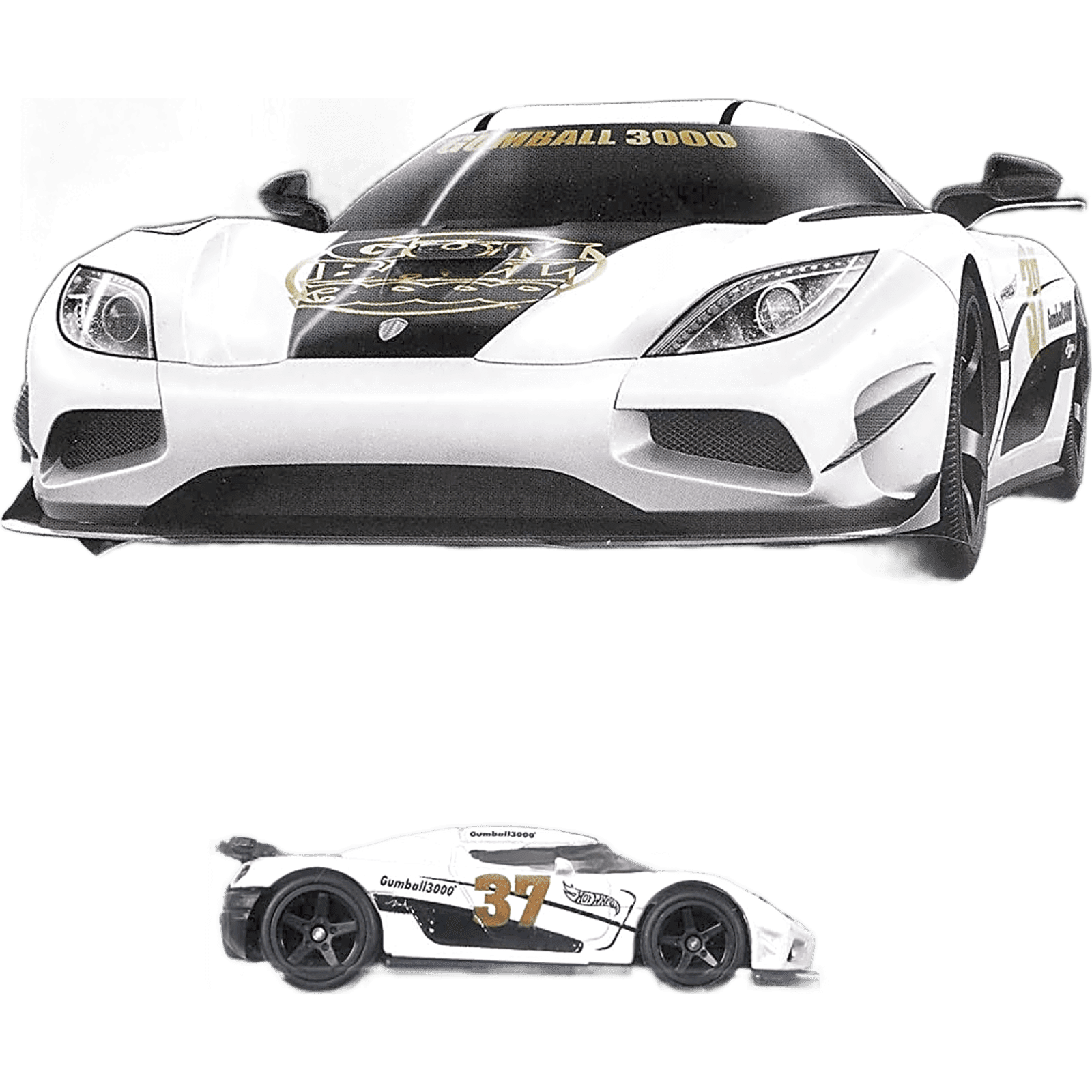Retro Entertainment Gumball 3000 Koenigsegg Agera R