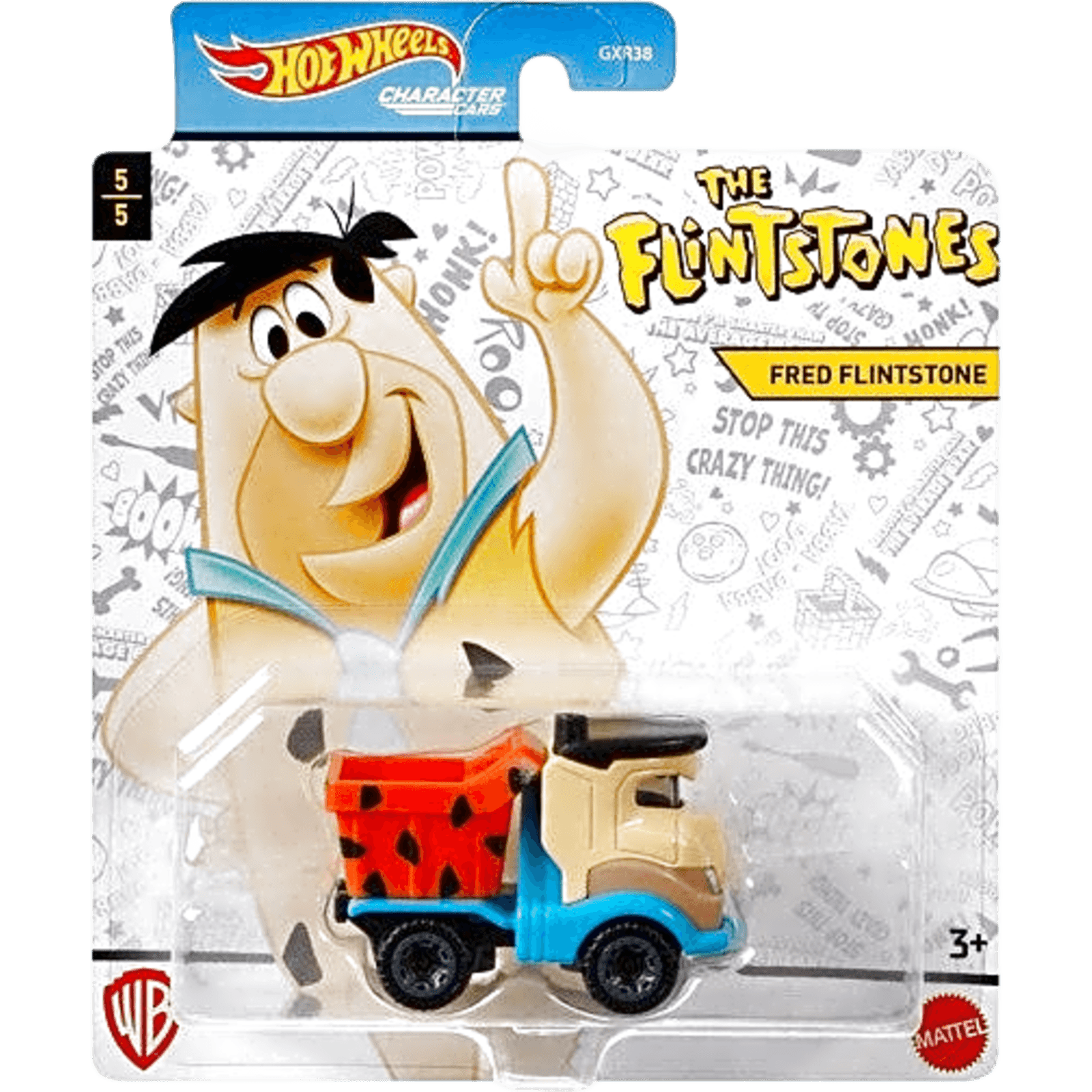 Character Cars Hanna Barbera Fred Flintstone