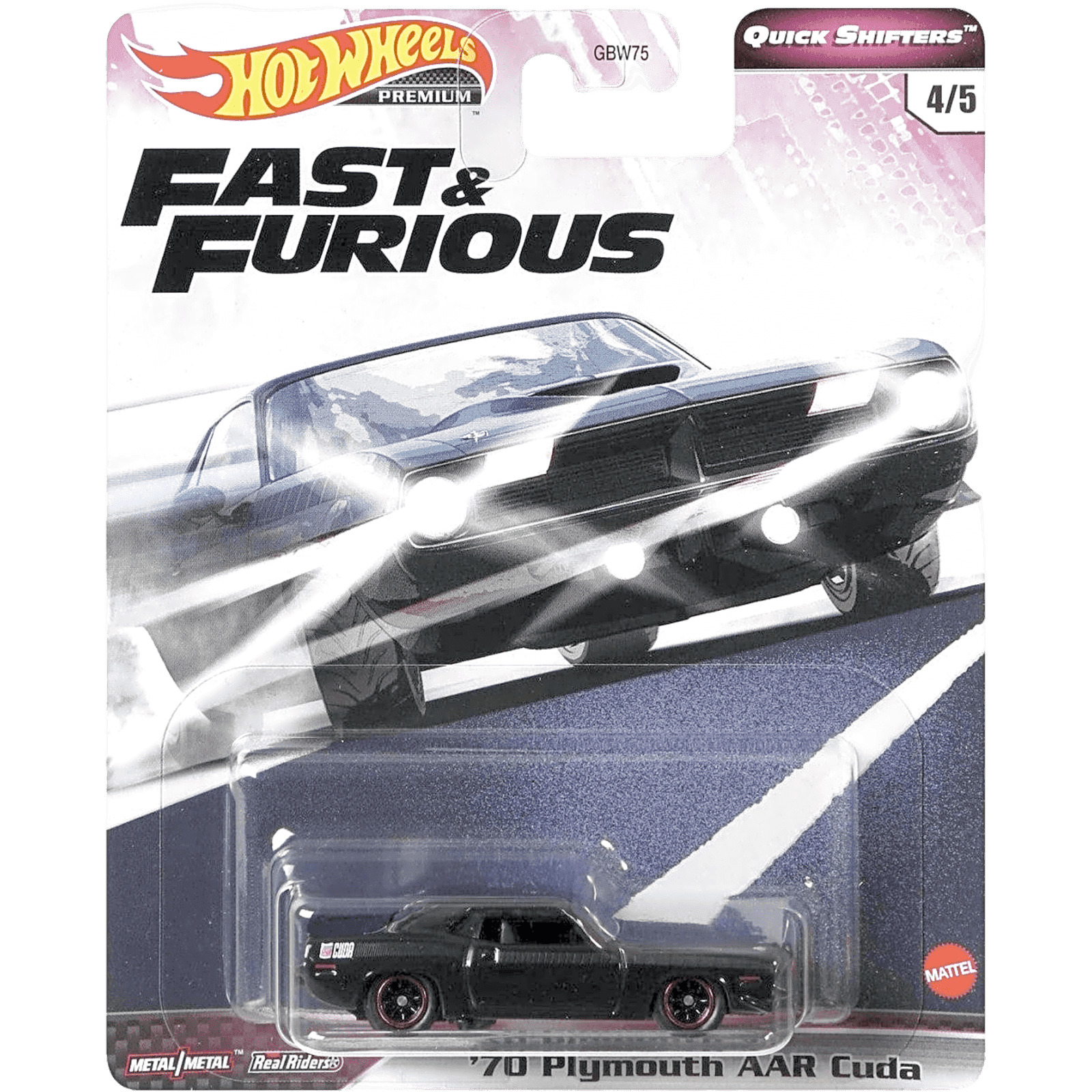 Fast & Furious 1970 Quick Shifters Plymouth AAR Cuda