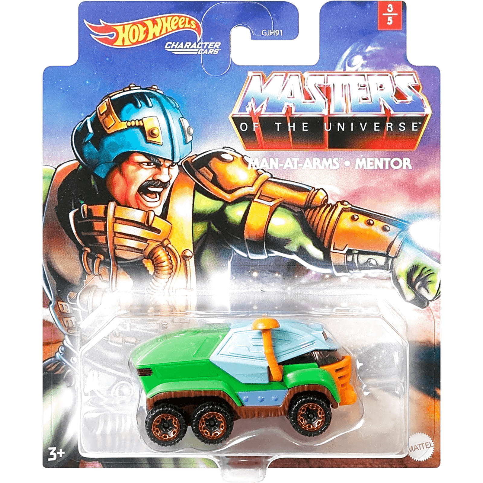 Character Cars Masters of the Universe Man at Arms