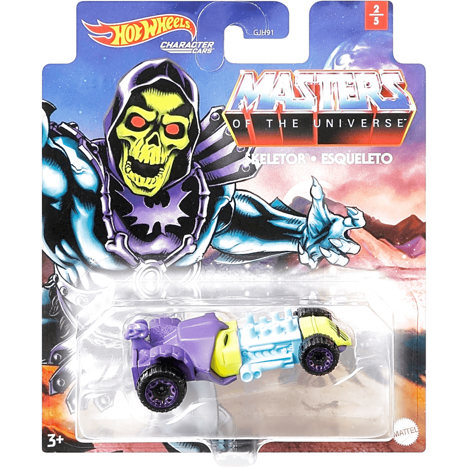 Character Cars Masters of the Universe Skeletor