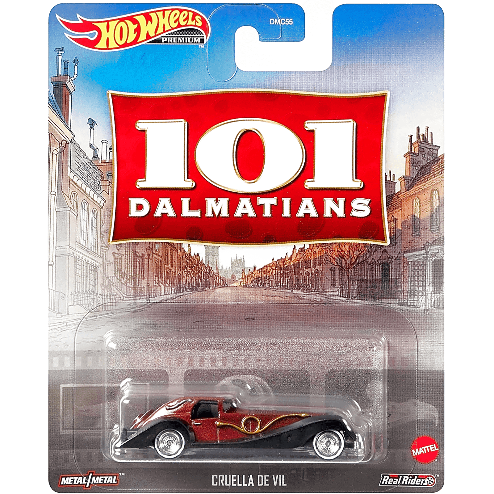 Retro Entertainment 101 Dalmatians Cruella De Vil