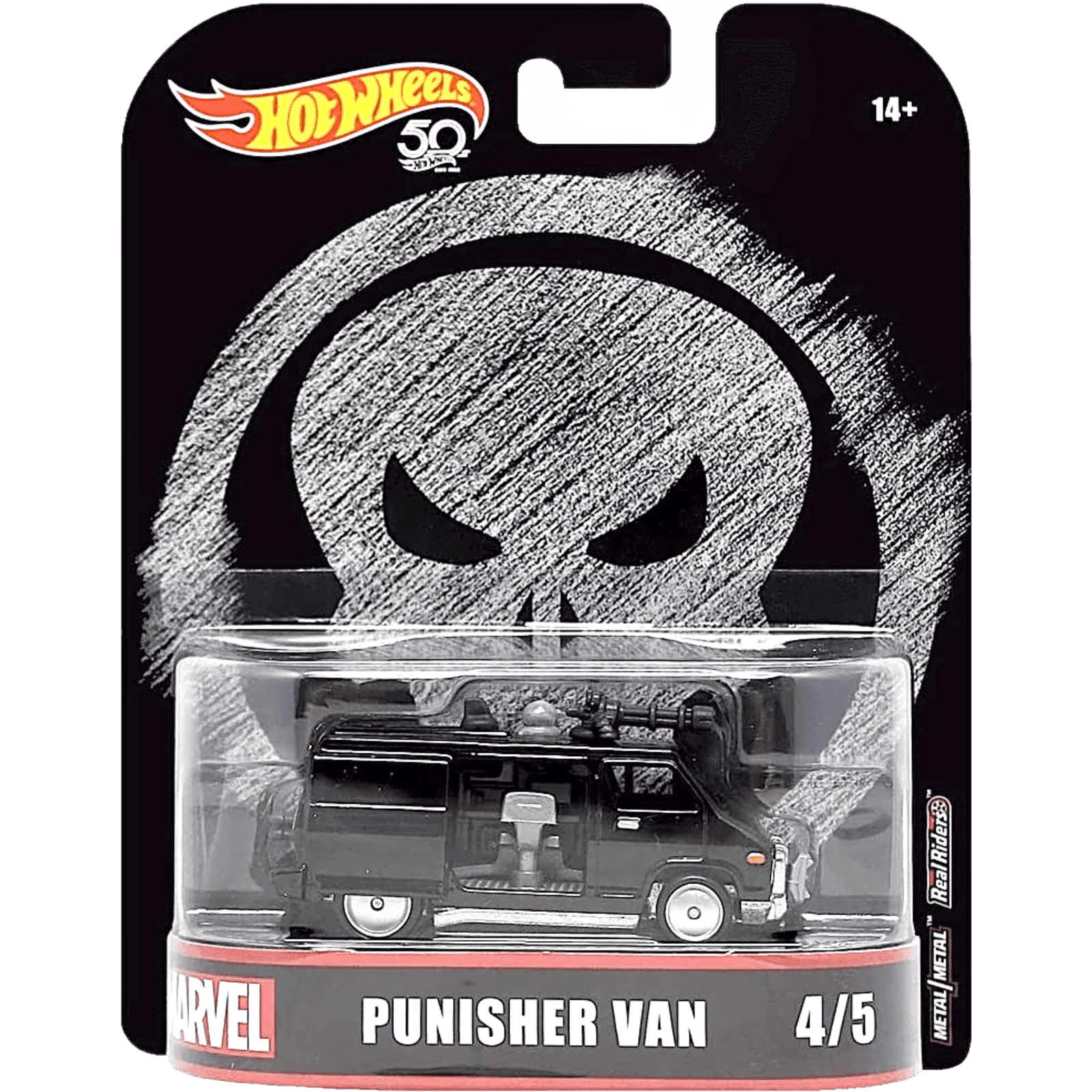 Retro Entertainment Marvel Punisher Van