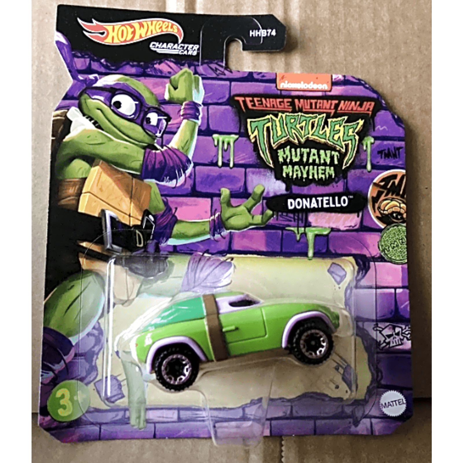 Character Cars Teenage Mutant Ninja Turtles Donatello