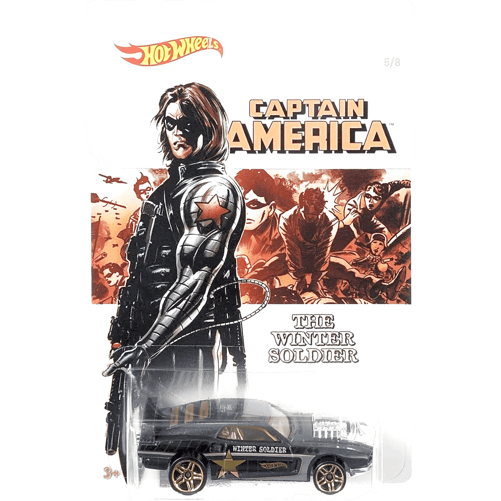 Mainline Captain America Winter Soldier Rivited