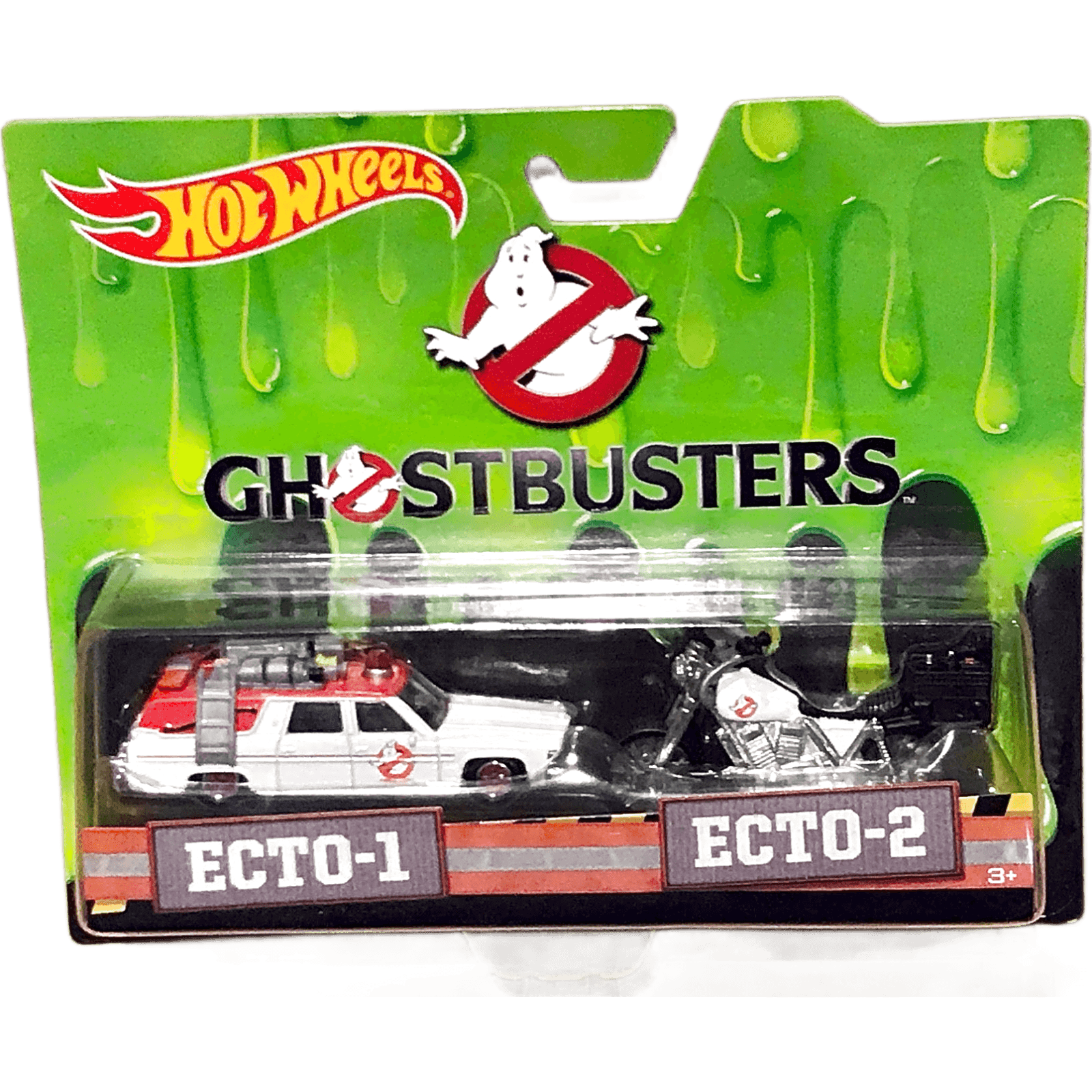 Mainline Ghostbusters Ecto-1 and Ecto-2