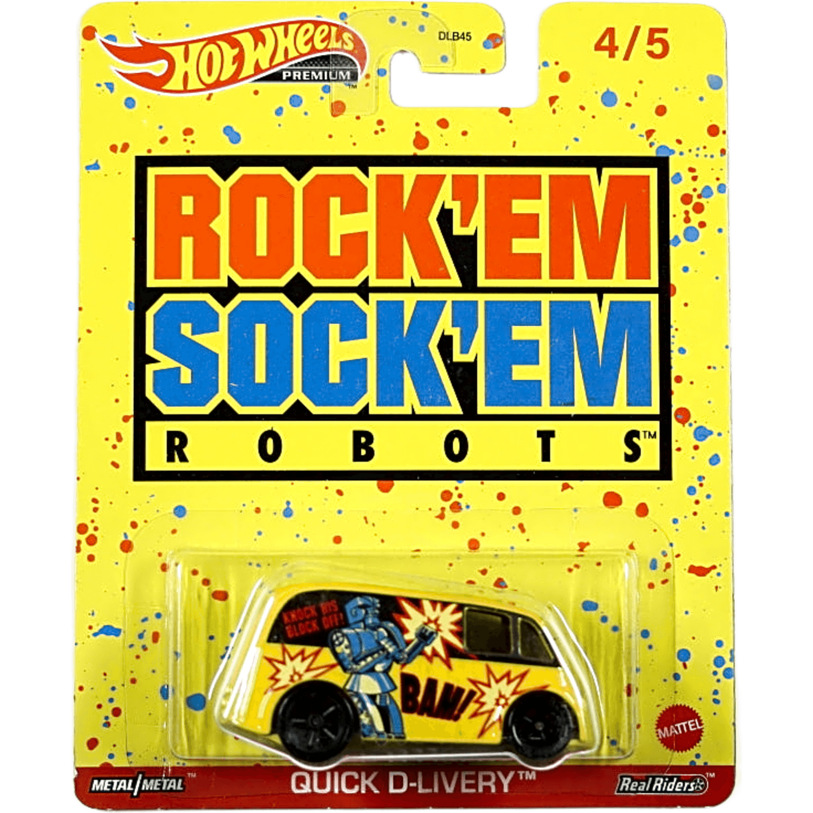Pop Culture Rock 'Em Sock 'Em Robots Quick D-Livery