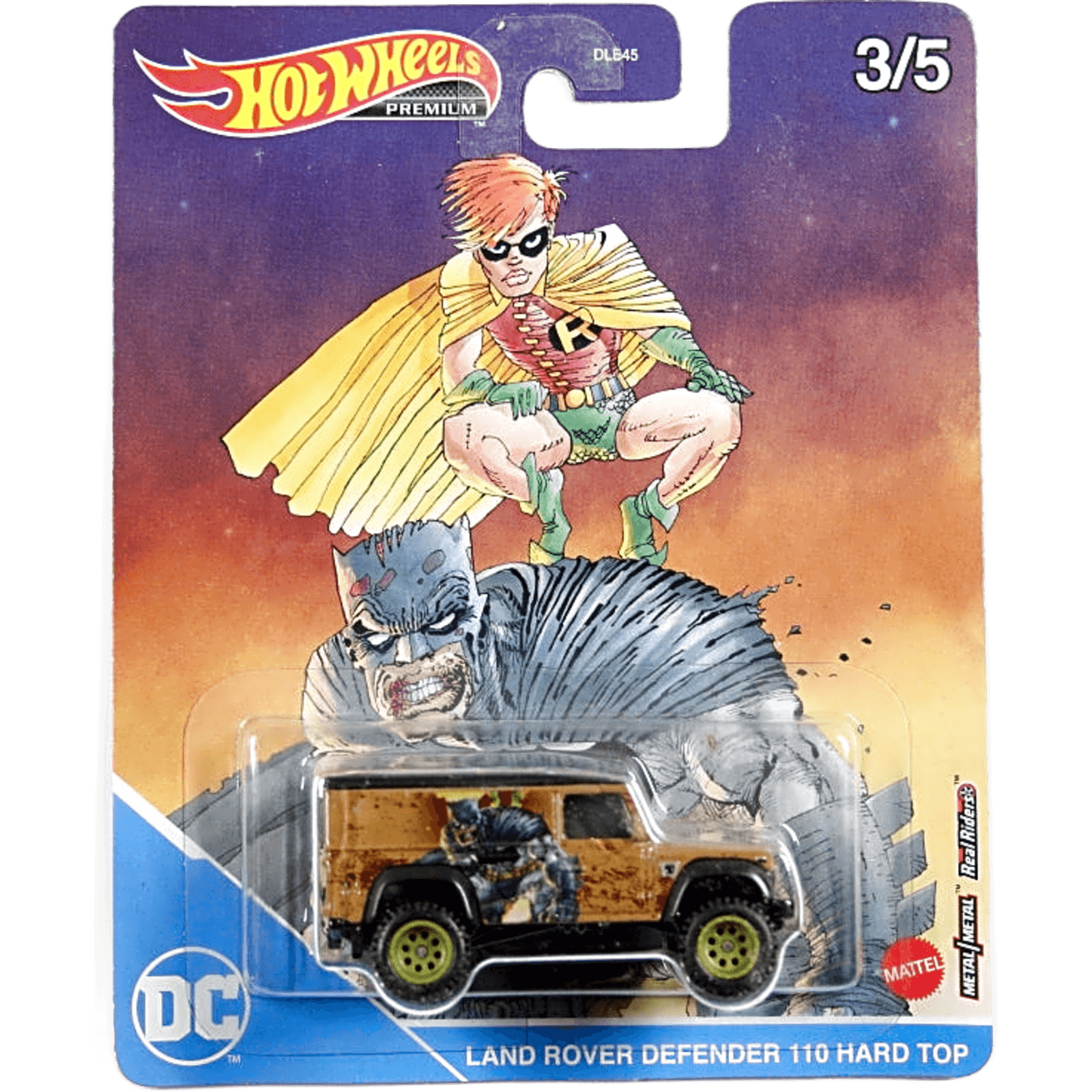 Pop Culture Batman Frank Miller Land Rover Defender 110 Hard Top