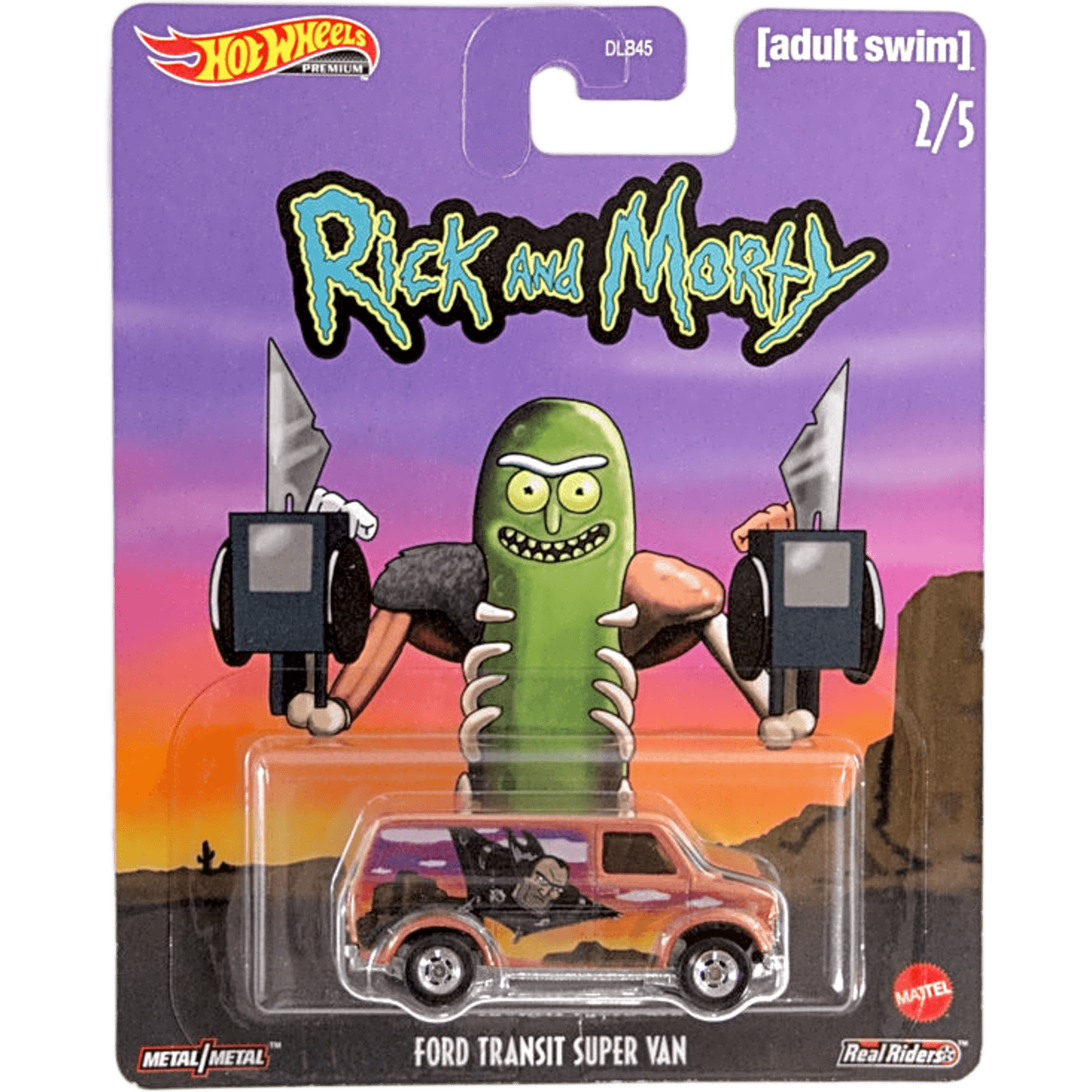 Pop Culture Rick and Morty Ford Transit Super Van