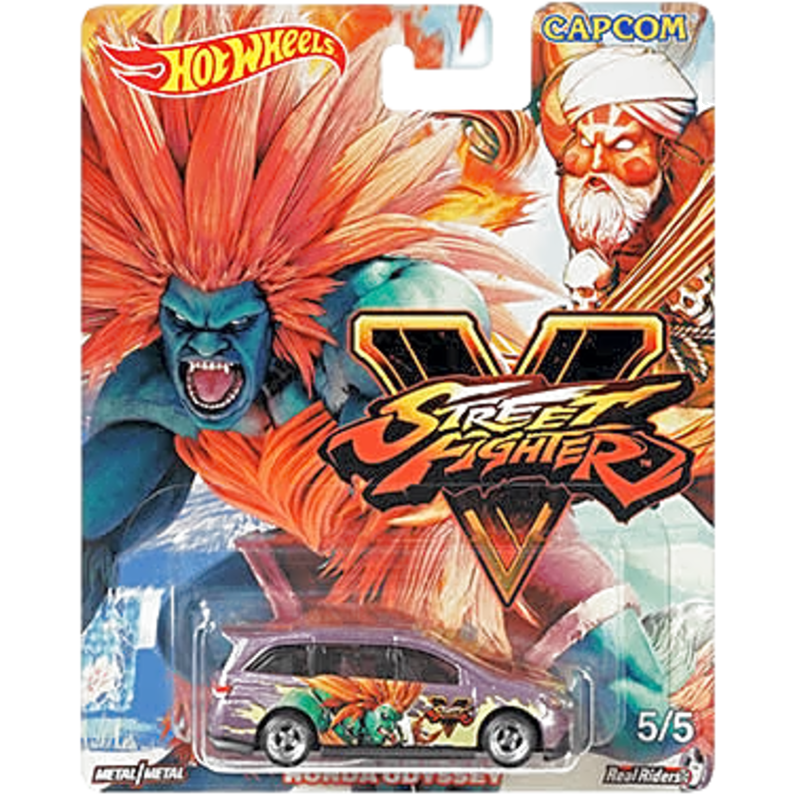 Pop Culture Street Fighter Blanka & Dhalsim Honda Odyssey