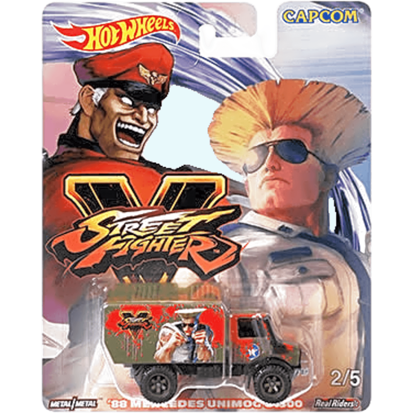 Pop Culture Street Fighter M. Bison & Guile '88 Mercedes Unimog