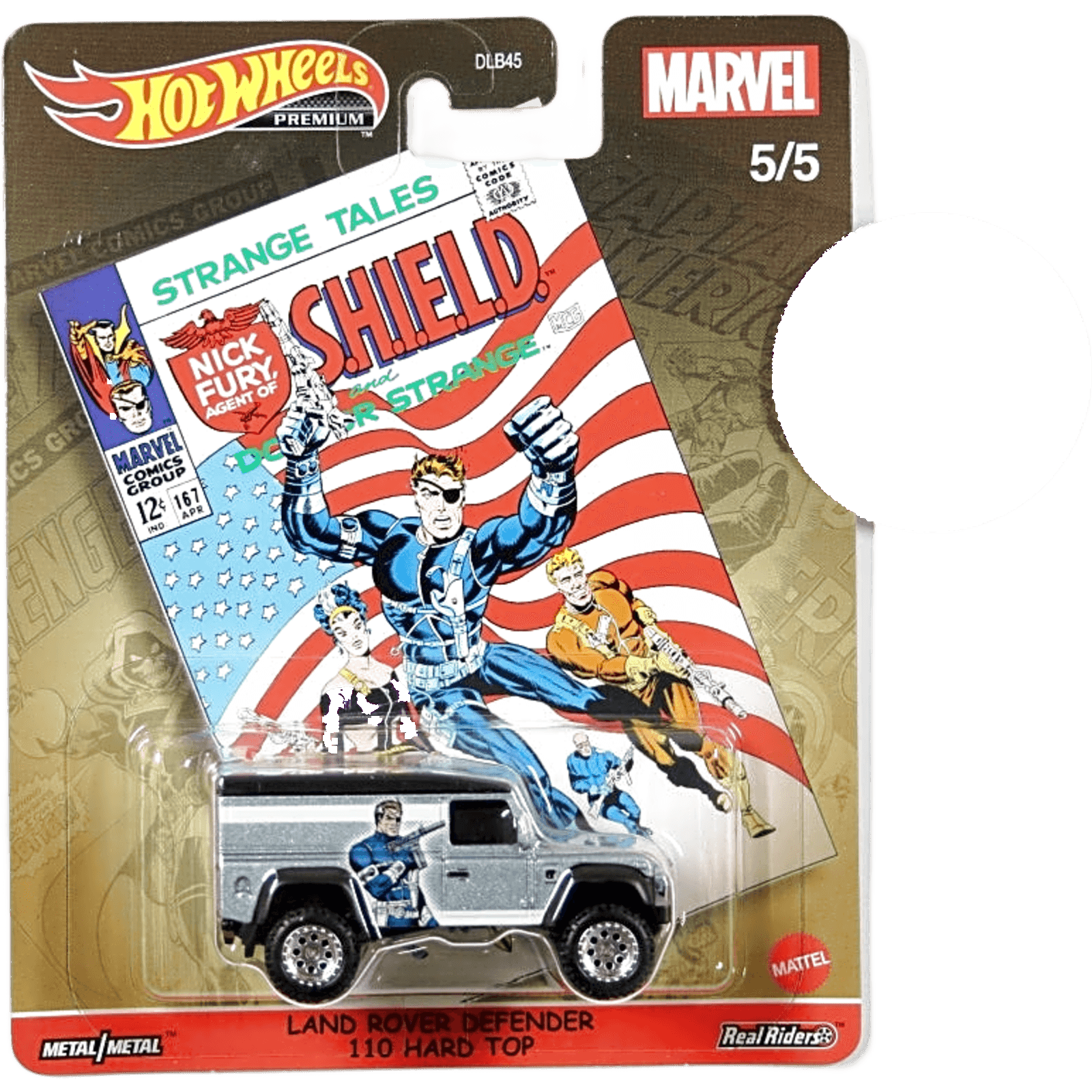 Pop Culture Marvel Nick Fury Land Rover Defender 110 Hard Top