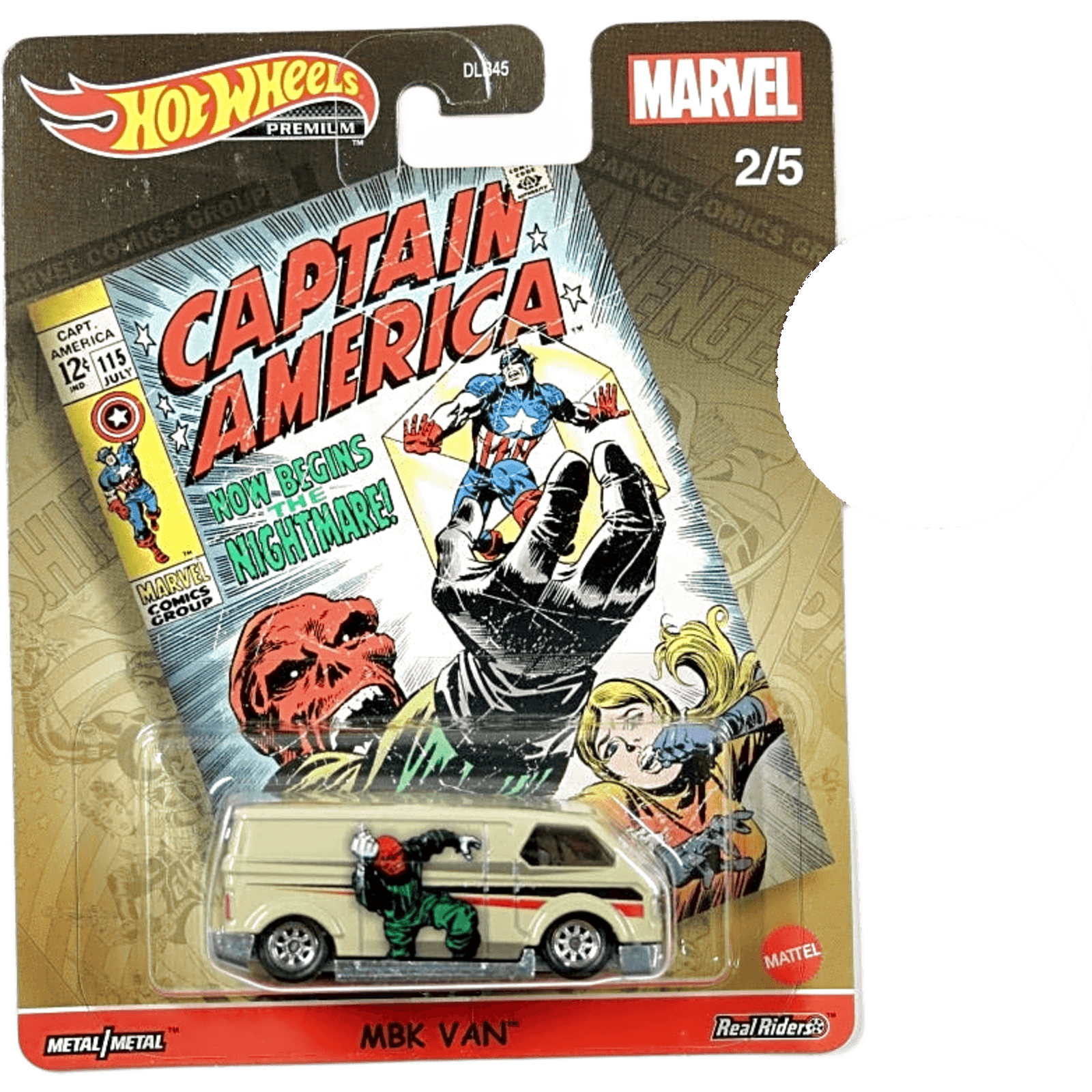 Pop Culture Marvel Red Skull MBK Van
